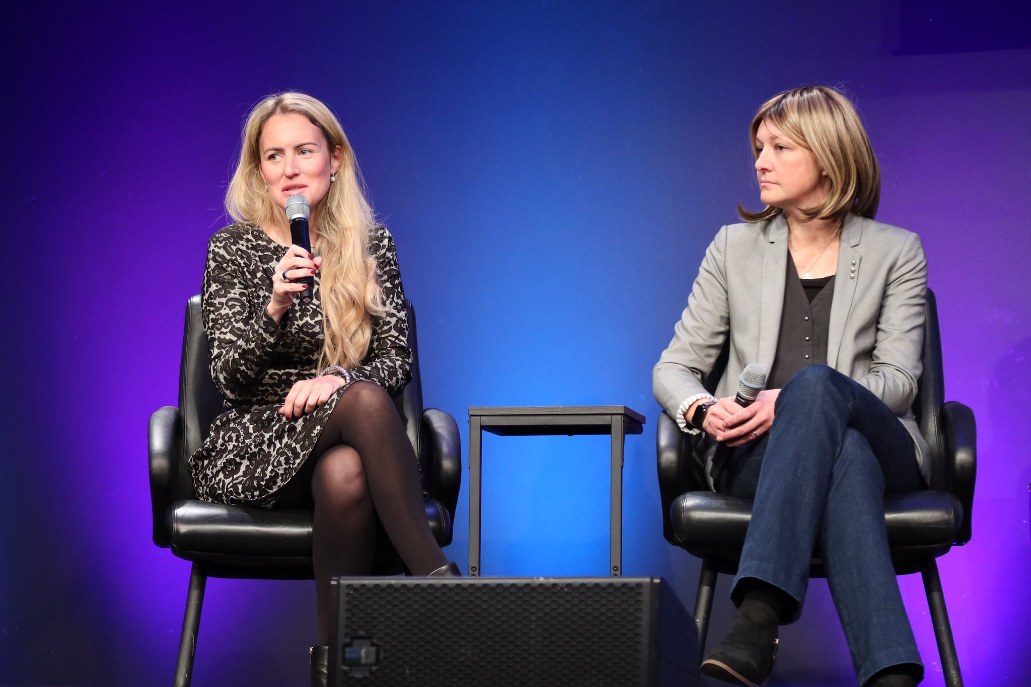Alexandra Vidyuk, Noemie Vauthelin at SVSW 2025