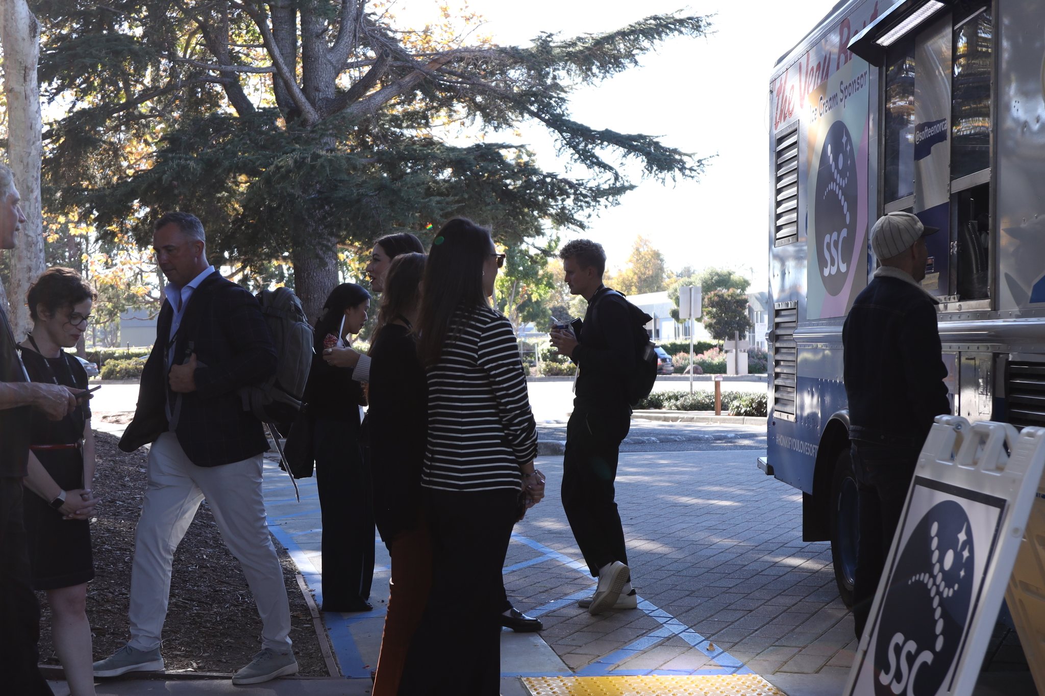 Around the event, Tuesday