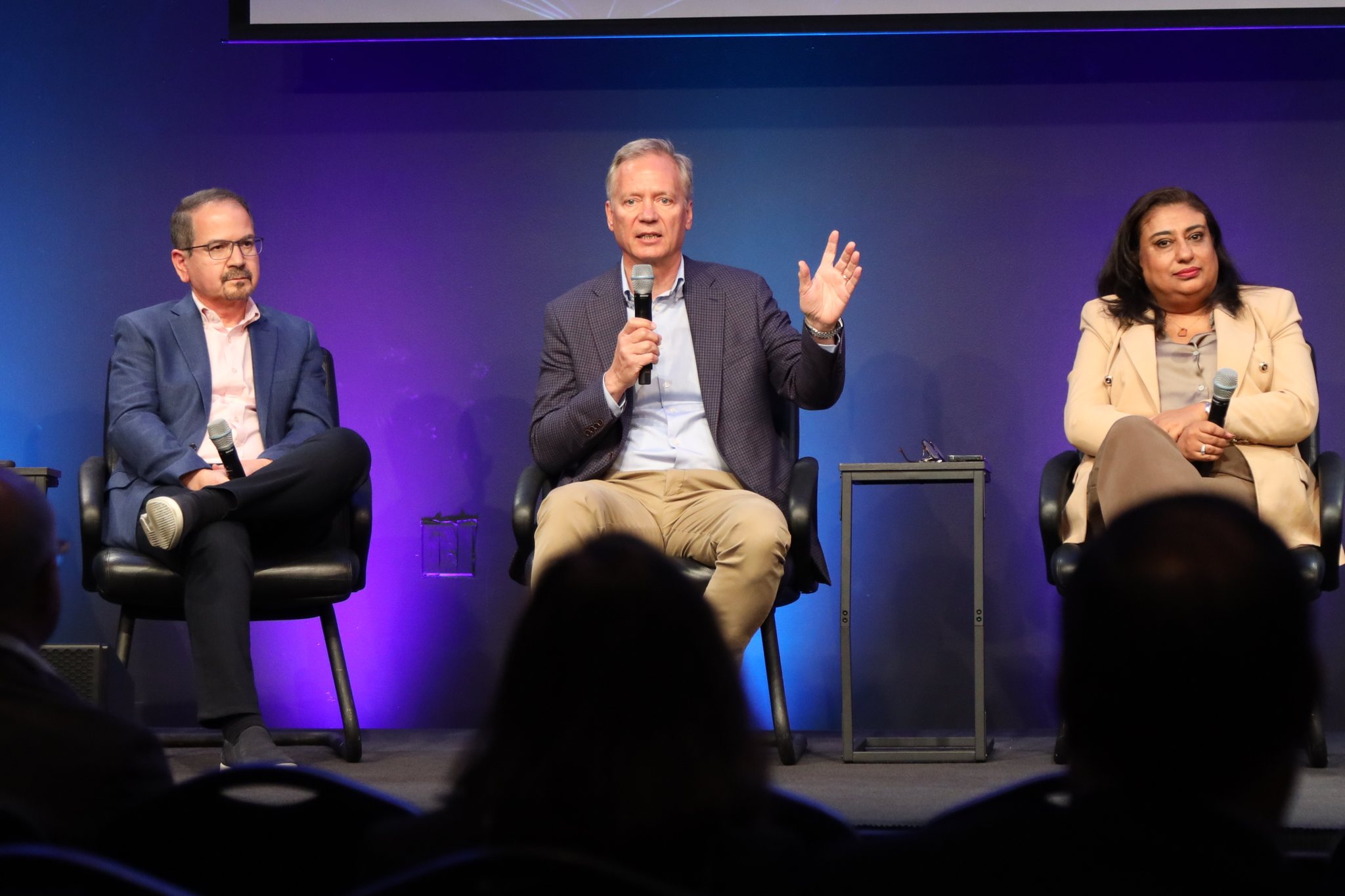 Mohammad Marashi, Tina Ghataore, Jeff Huggins at SVSW 2025