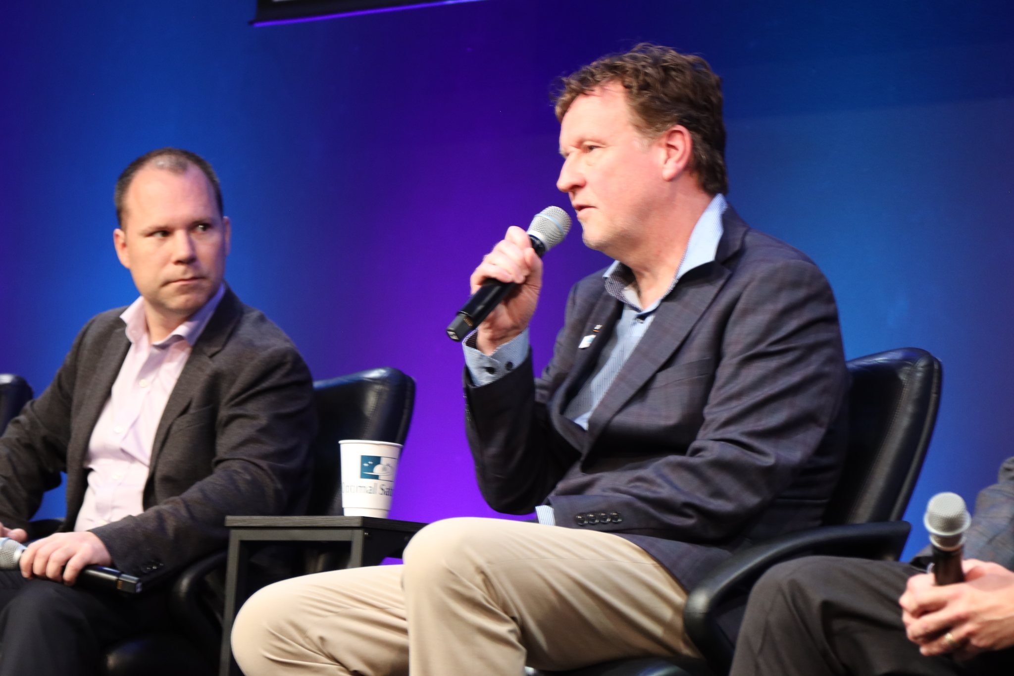 Guy de Carufel, Alan Campbell at SVSW 2025