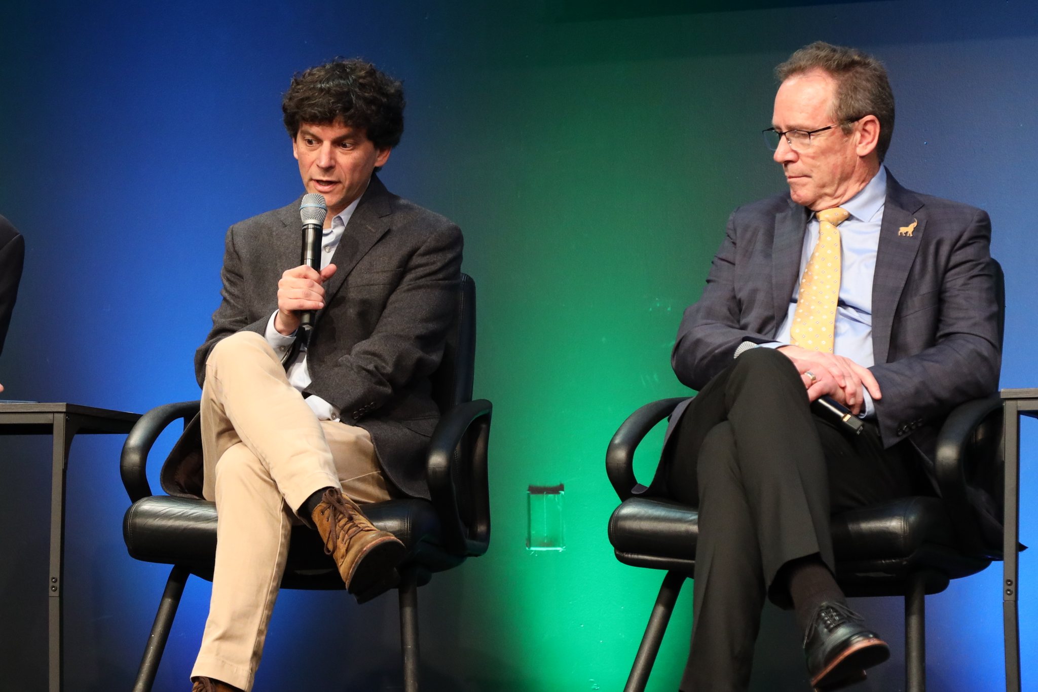 Dr. Alex Saltman, Frank Backes at SVSW 2025