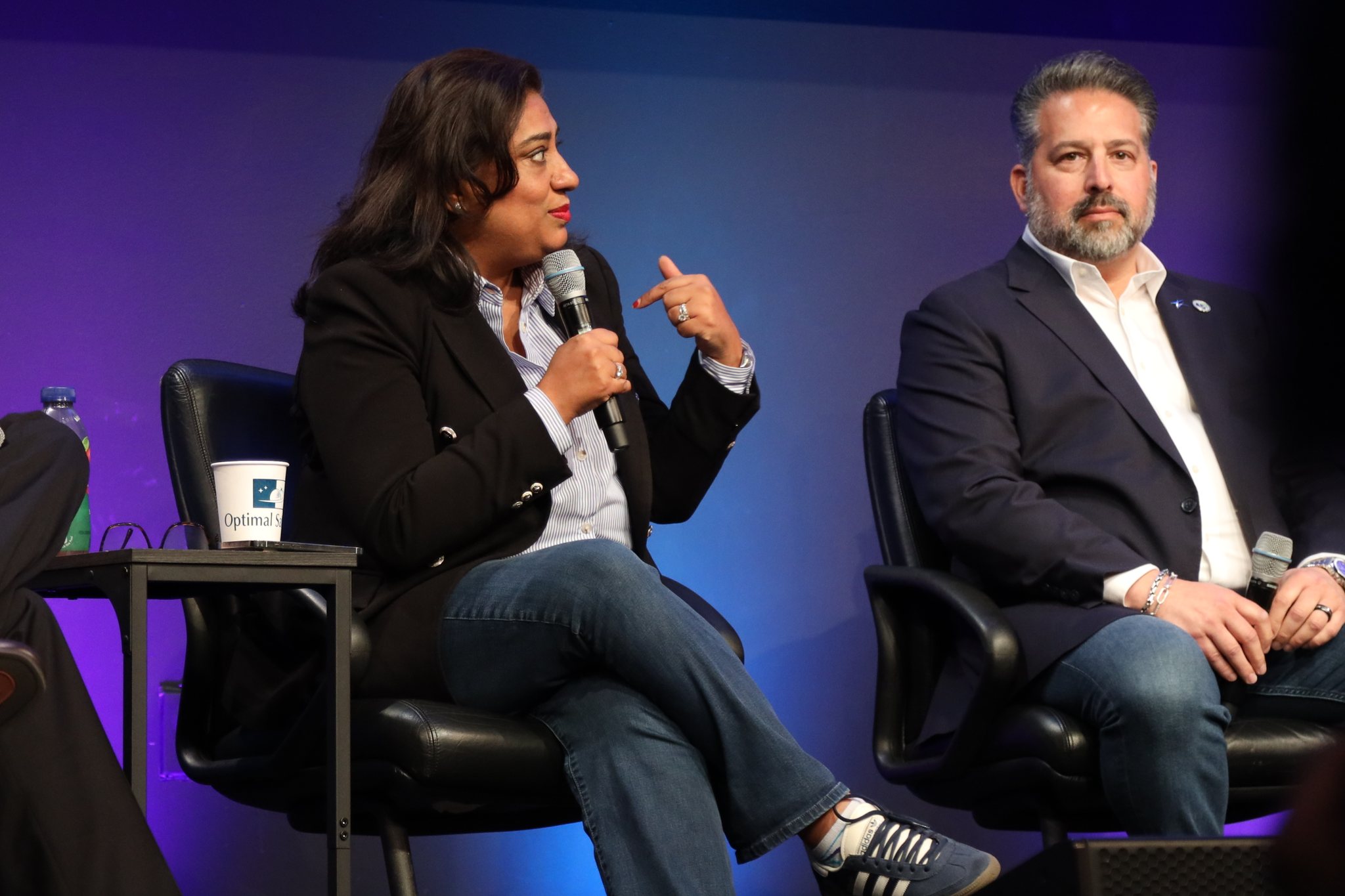 Peter Krauss, Tina Ghataore at SVSW 2025