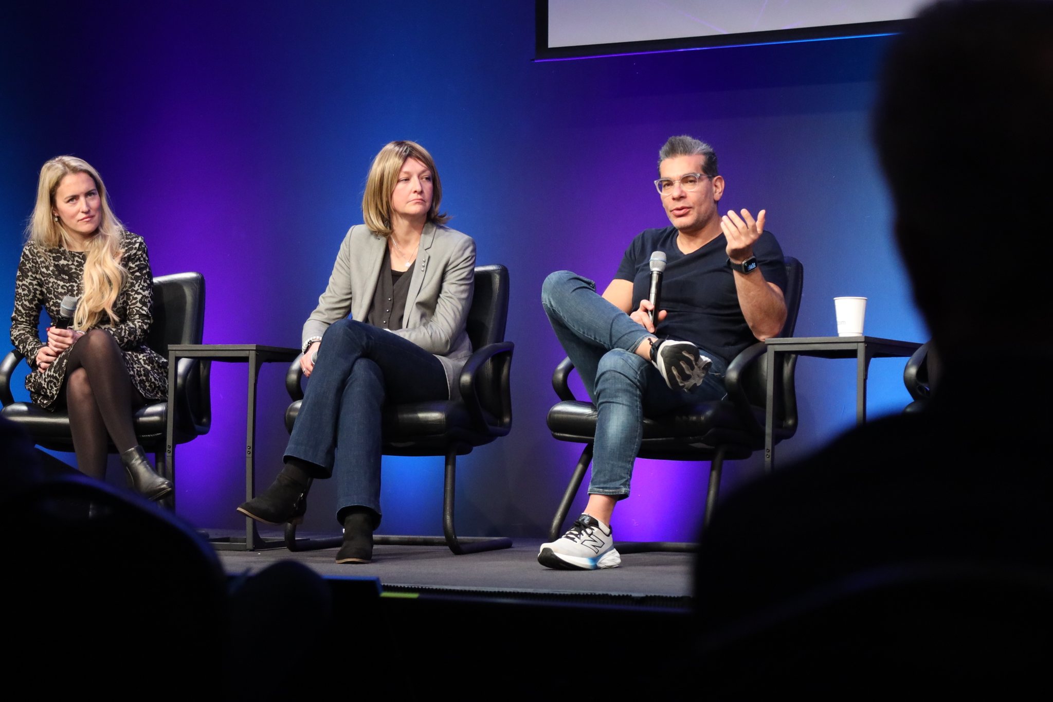 Dr. Shahin Farshchi, Alexandra Vidyuk, Noemie Vauthelin at SVSW 2025