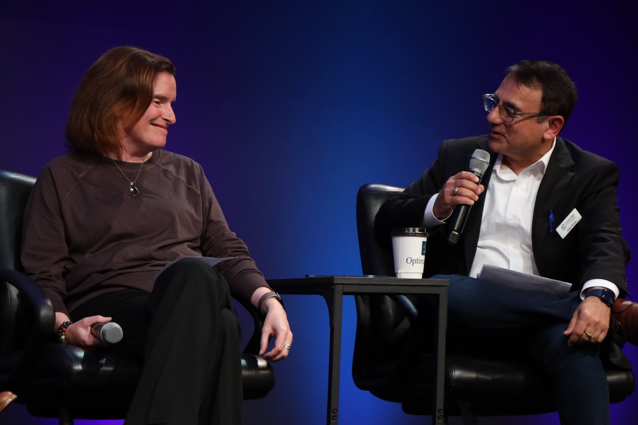 Aashu Virmani, Dr. Clare Martin at SVSW 2025