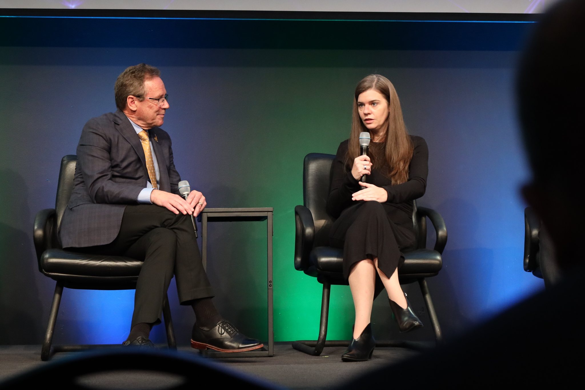 Allyson Jenkins, Frank Backes at SVSW 2025