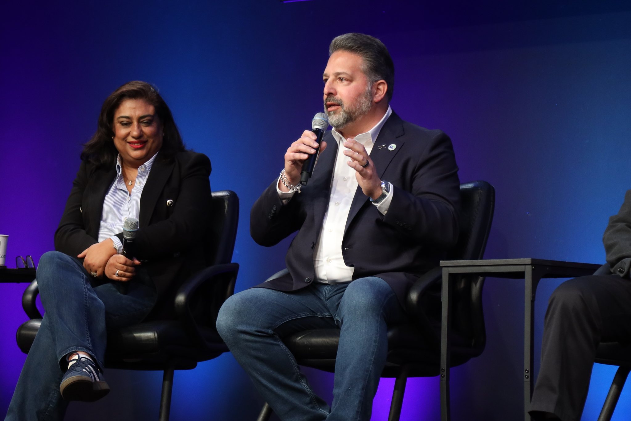 Tina Ghataore, Peter Krauss at SVSW 2025