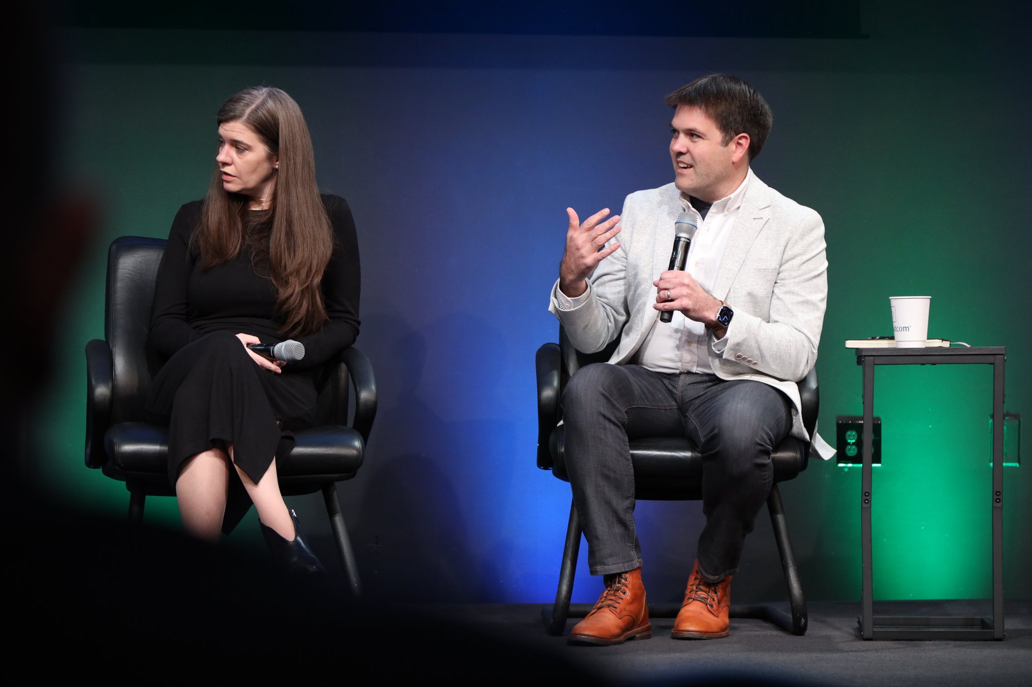 Adam Maher, Allyson Jenkins at SVSW 2025