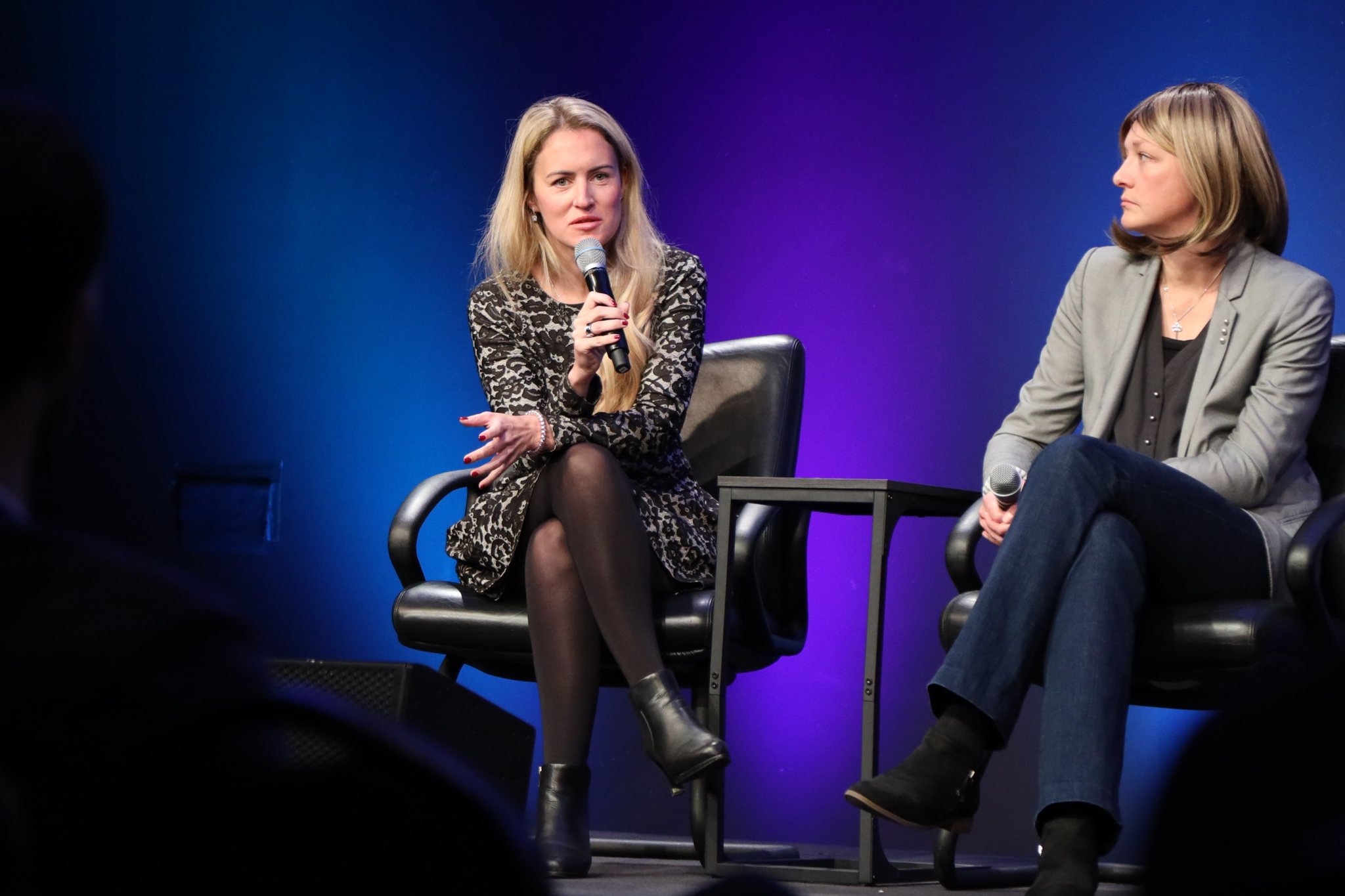 Alexandra Vidyuk, Noemie Vauthelin at SVSW 2025