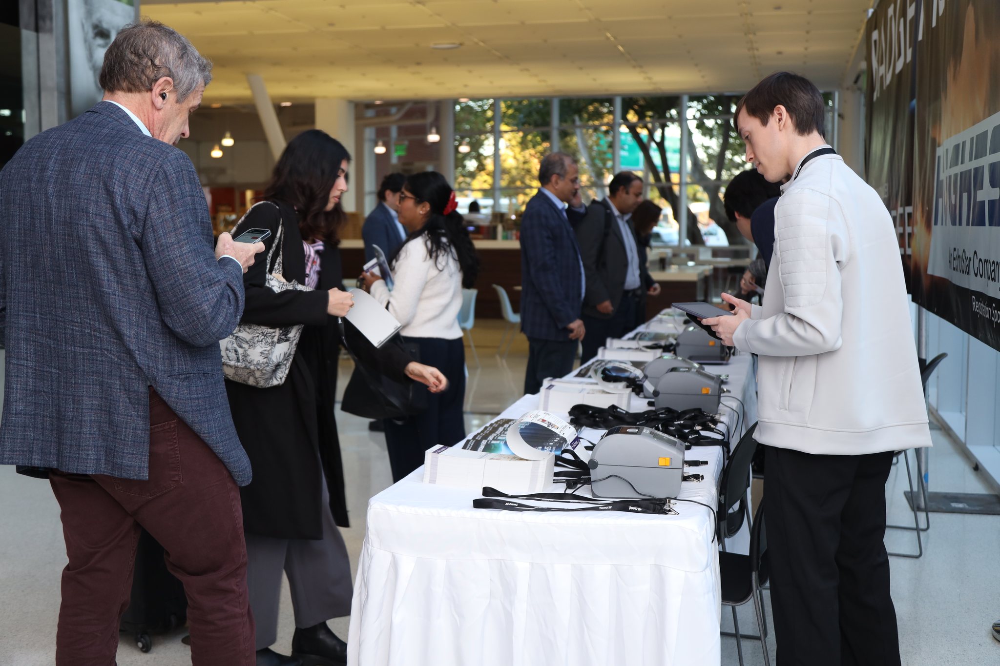 Around the event, Tuesday
