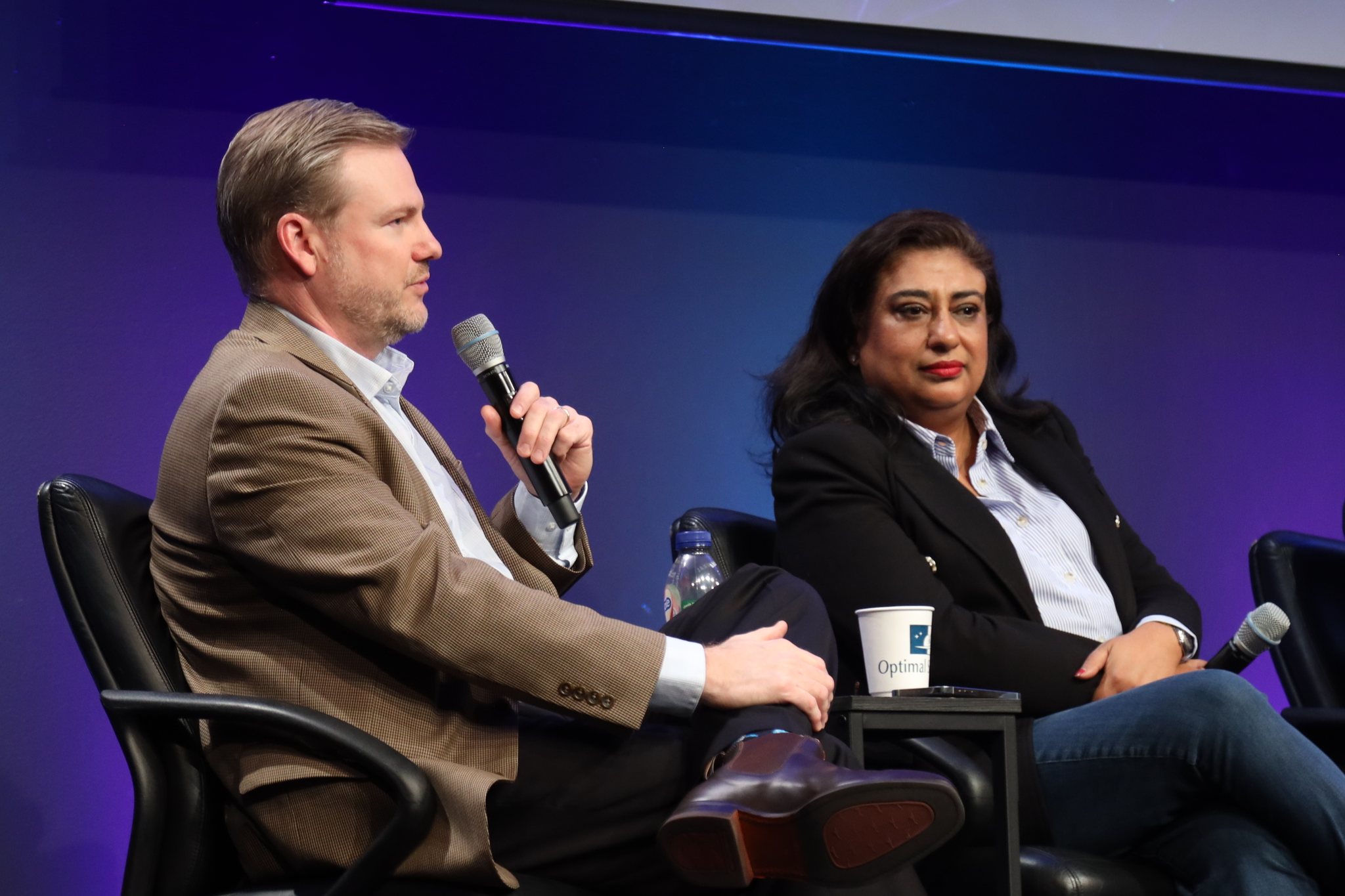 Tina Ghataore, Chris Winslett at SVSW 2025