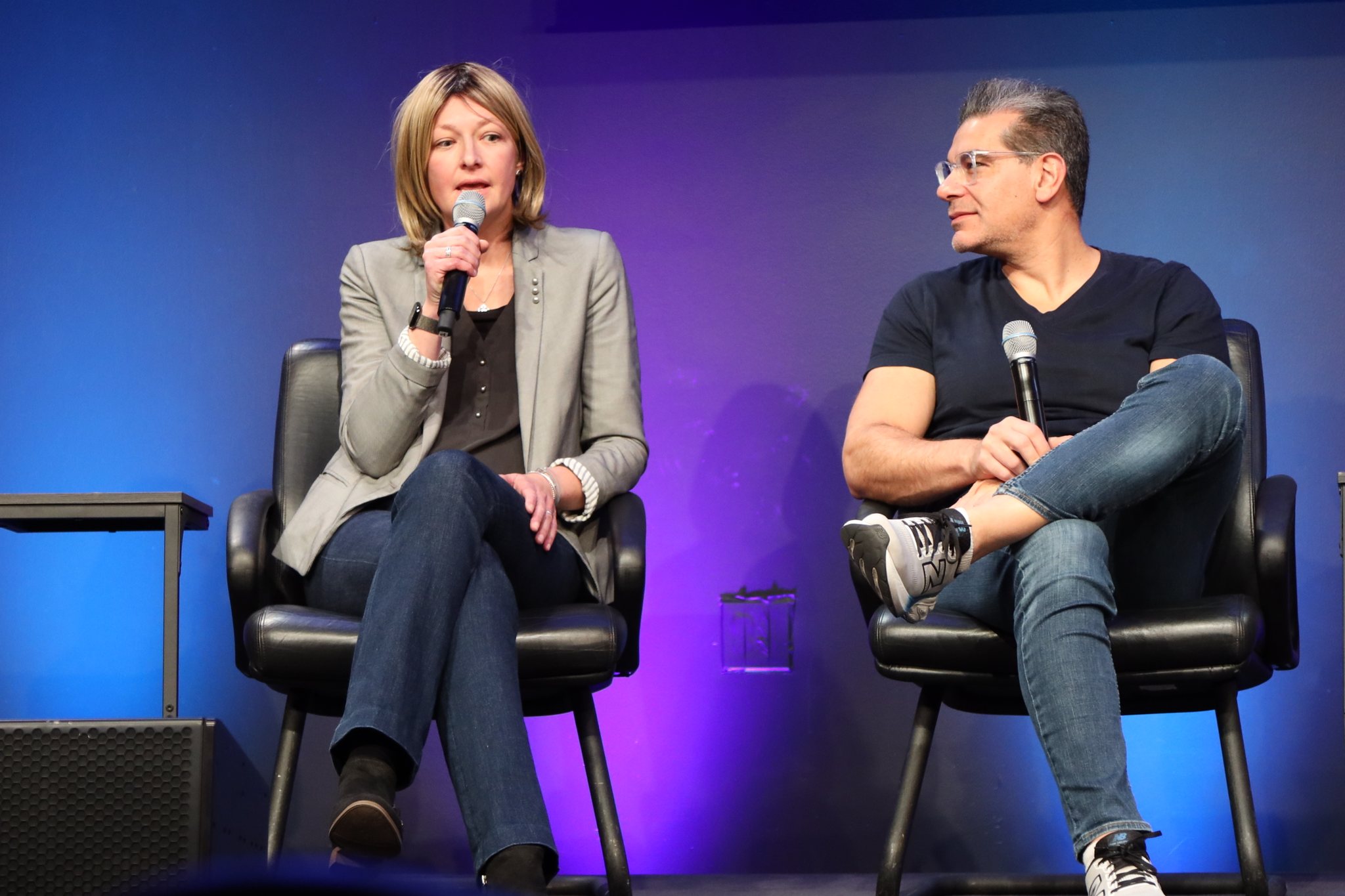 Noemie Vauthelin, Dr. Shahin Farshchi at SVSW 2025