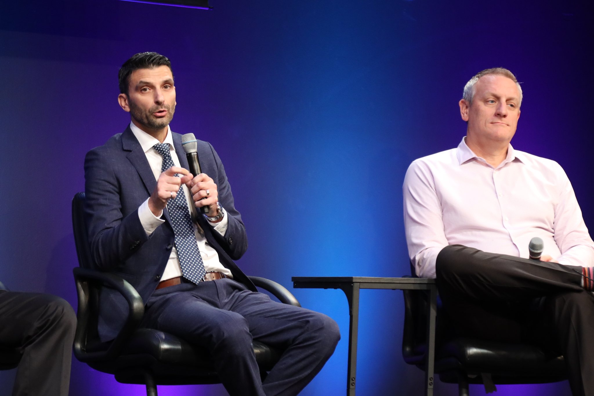 Giovanni D'Aliesio, Steve Good at SVSW 2025
