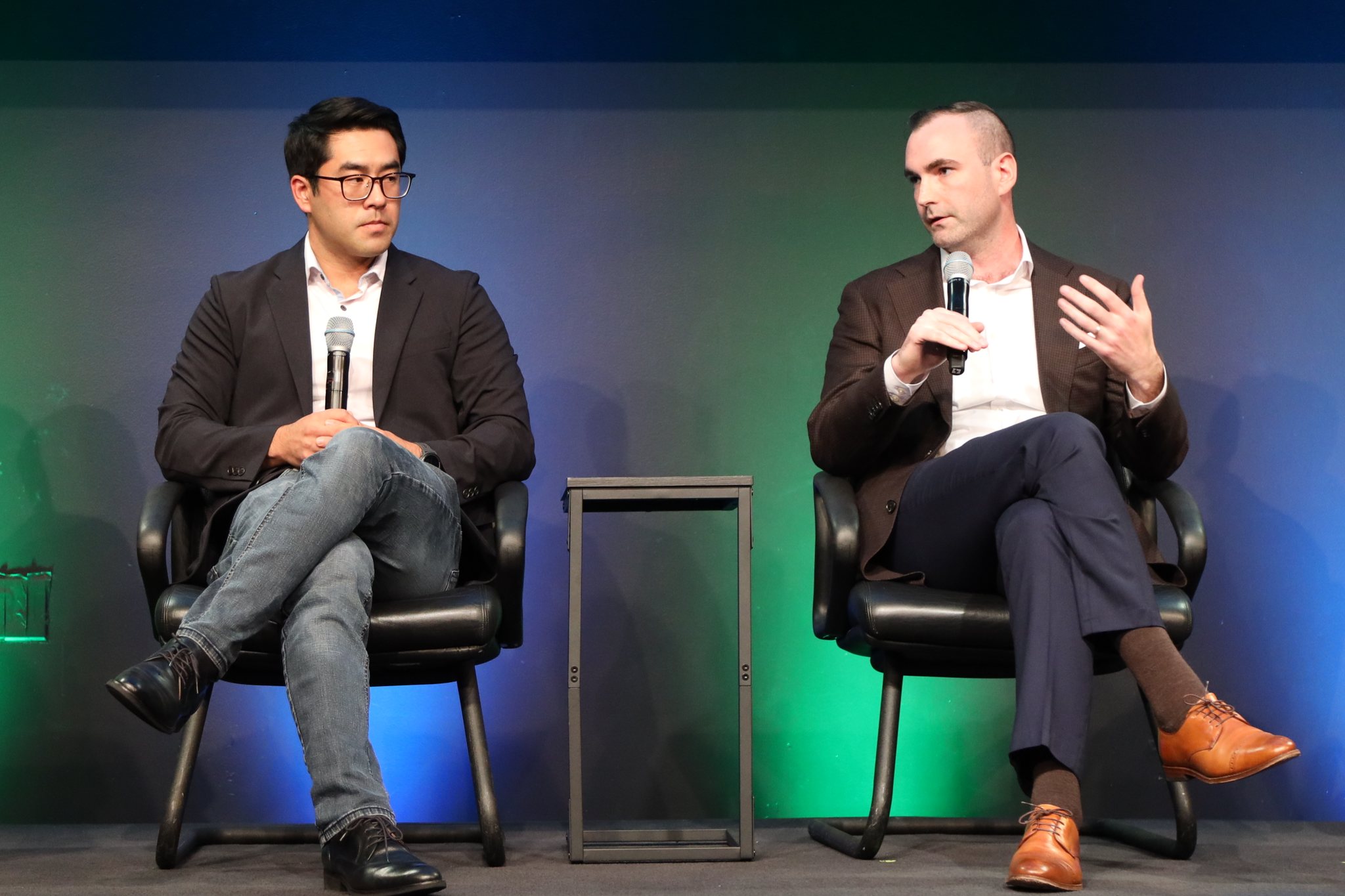 Rayfe Gaspar-Asaoka, Fletcher Franklin at SVSW 2025