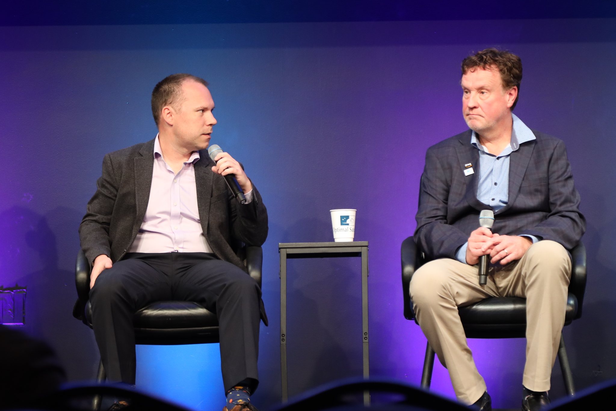 Guy de Carufel, Alan Campbell at SVSW 2025