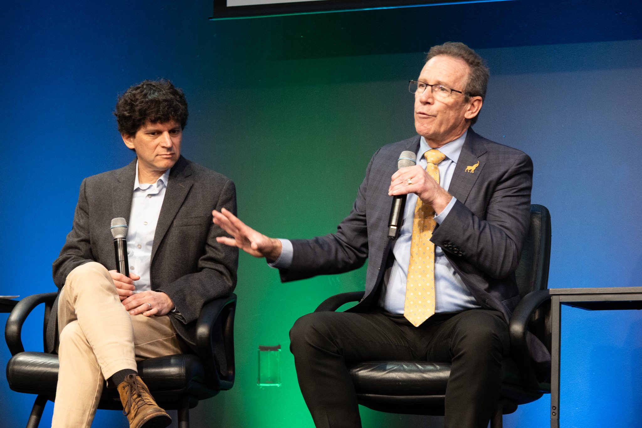Frank Backes, Dr. Alex Saltman at SVSW 2025