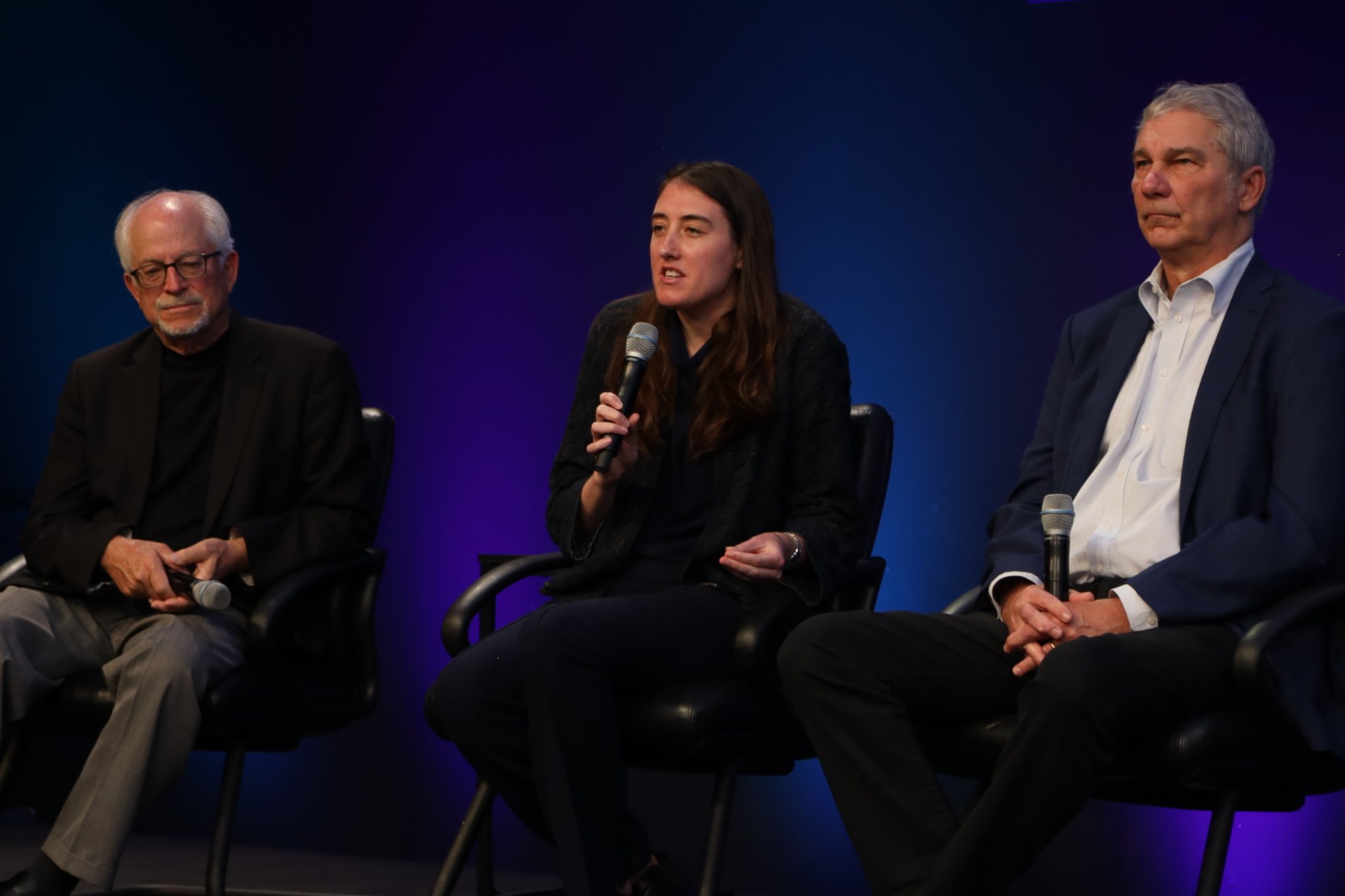 Brooke Stokes, Dr. Tom Cwik, Dr. Ward Hanson at SVSW 2025