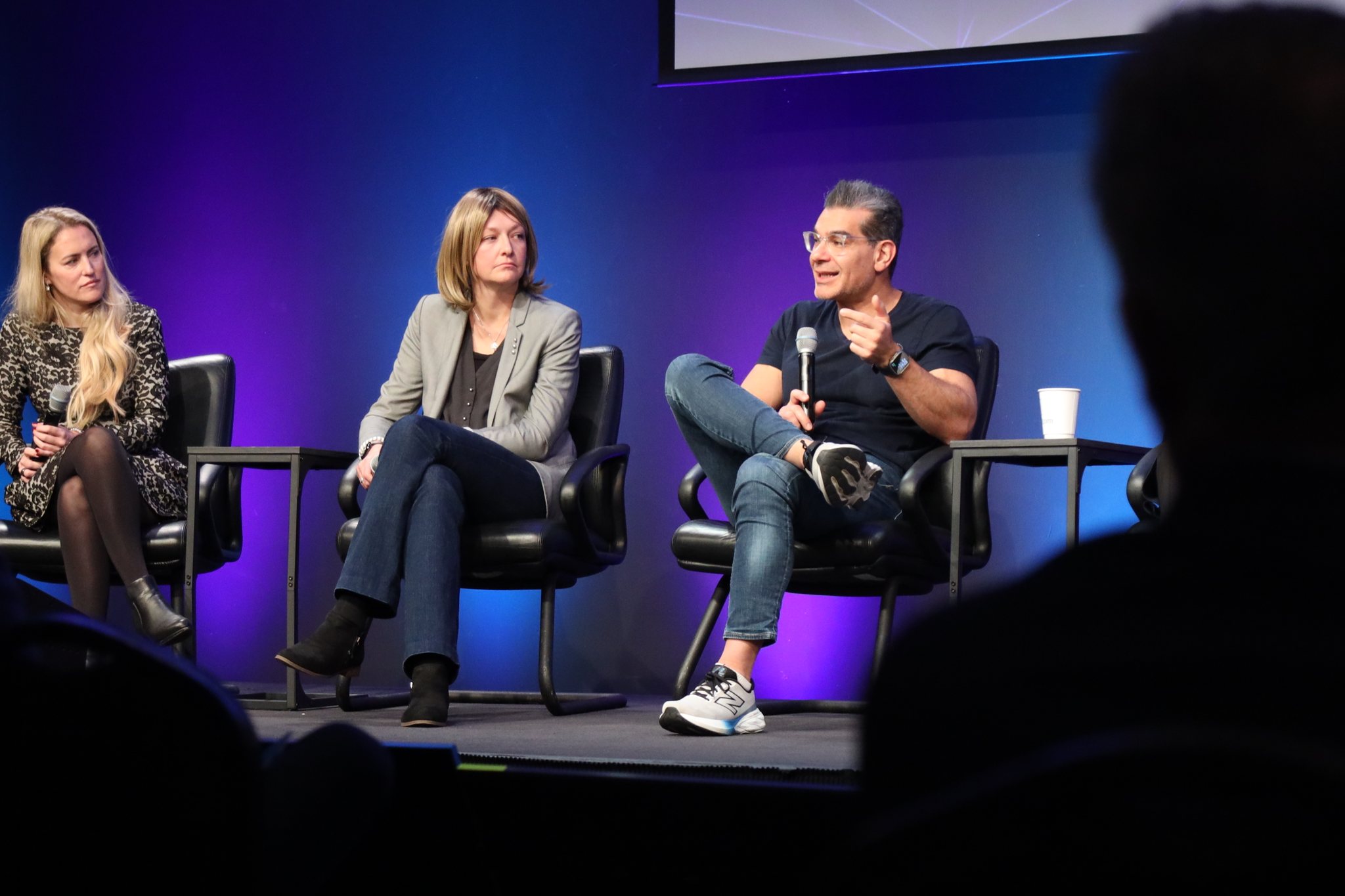 Dr. Shahin Farshchi, Noemie Vauthelin, Alexandra Vidyuk at SVSW 2025
