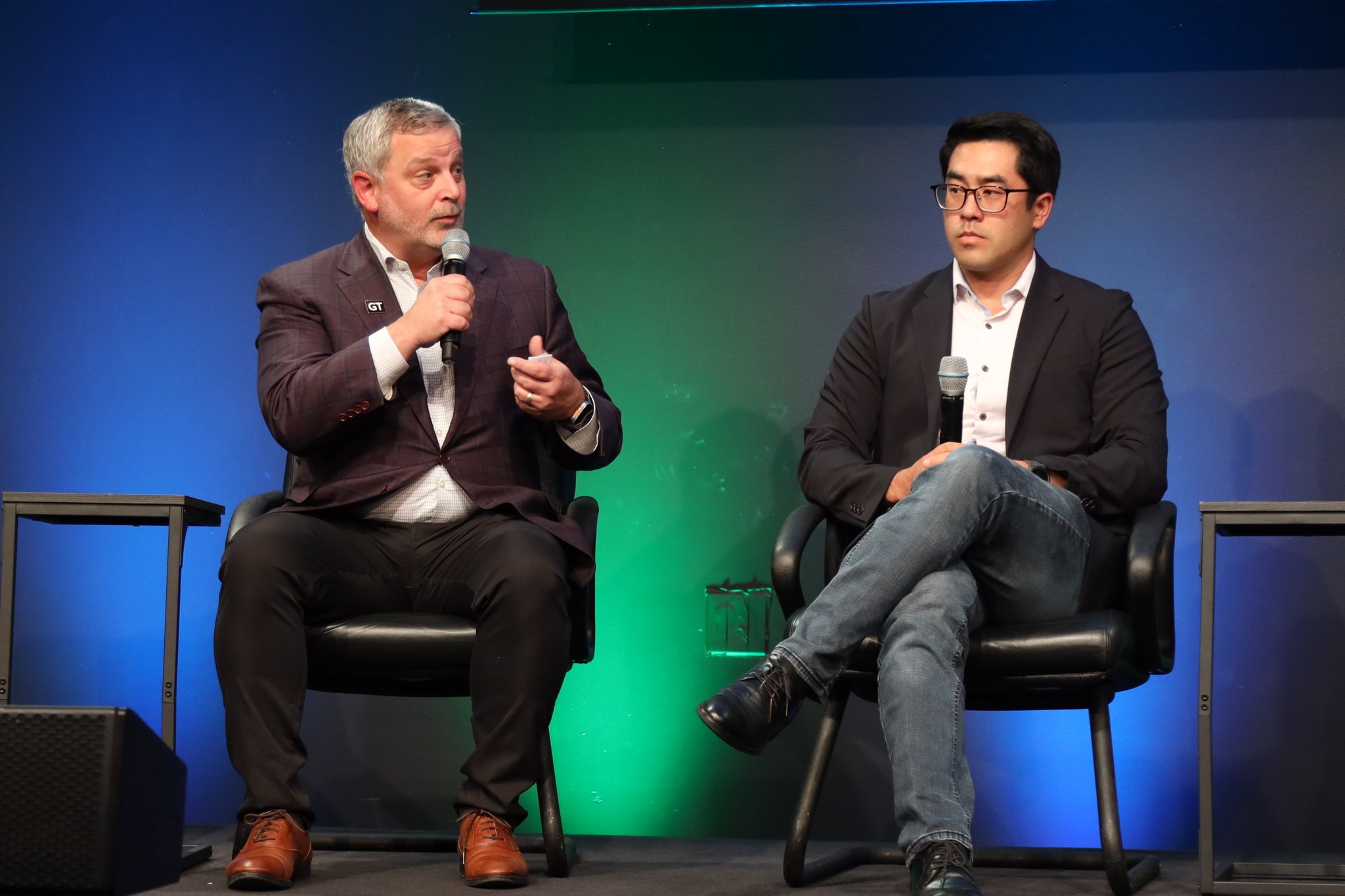 Rayfe Gaspar-Asaoka, Jeff Chiow at SVSW 2025