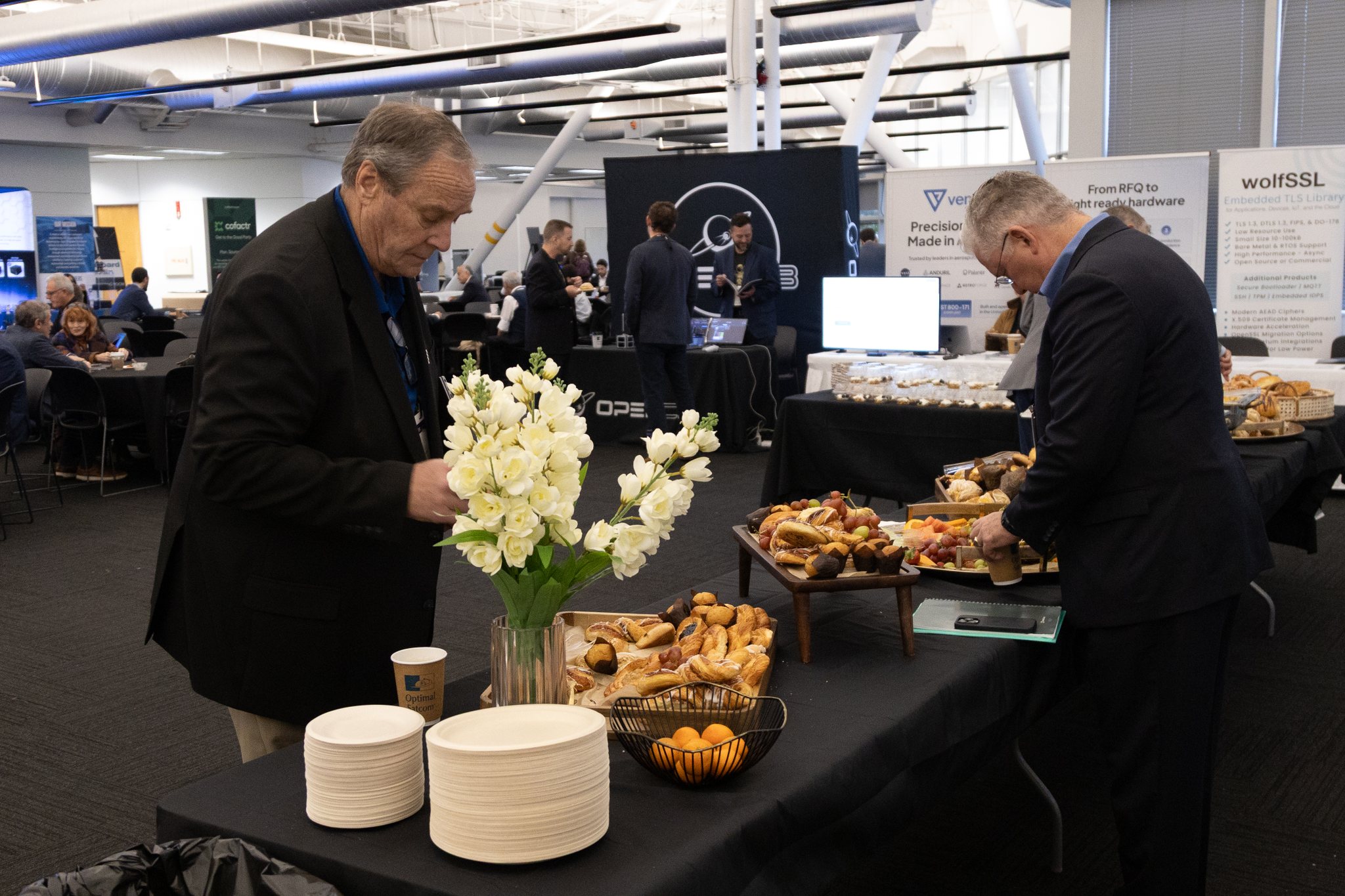 Around the event, Thursday