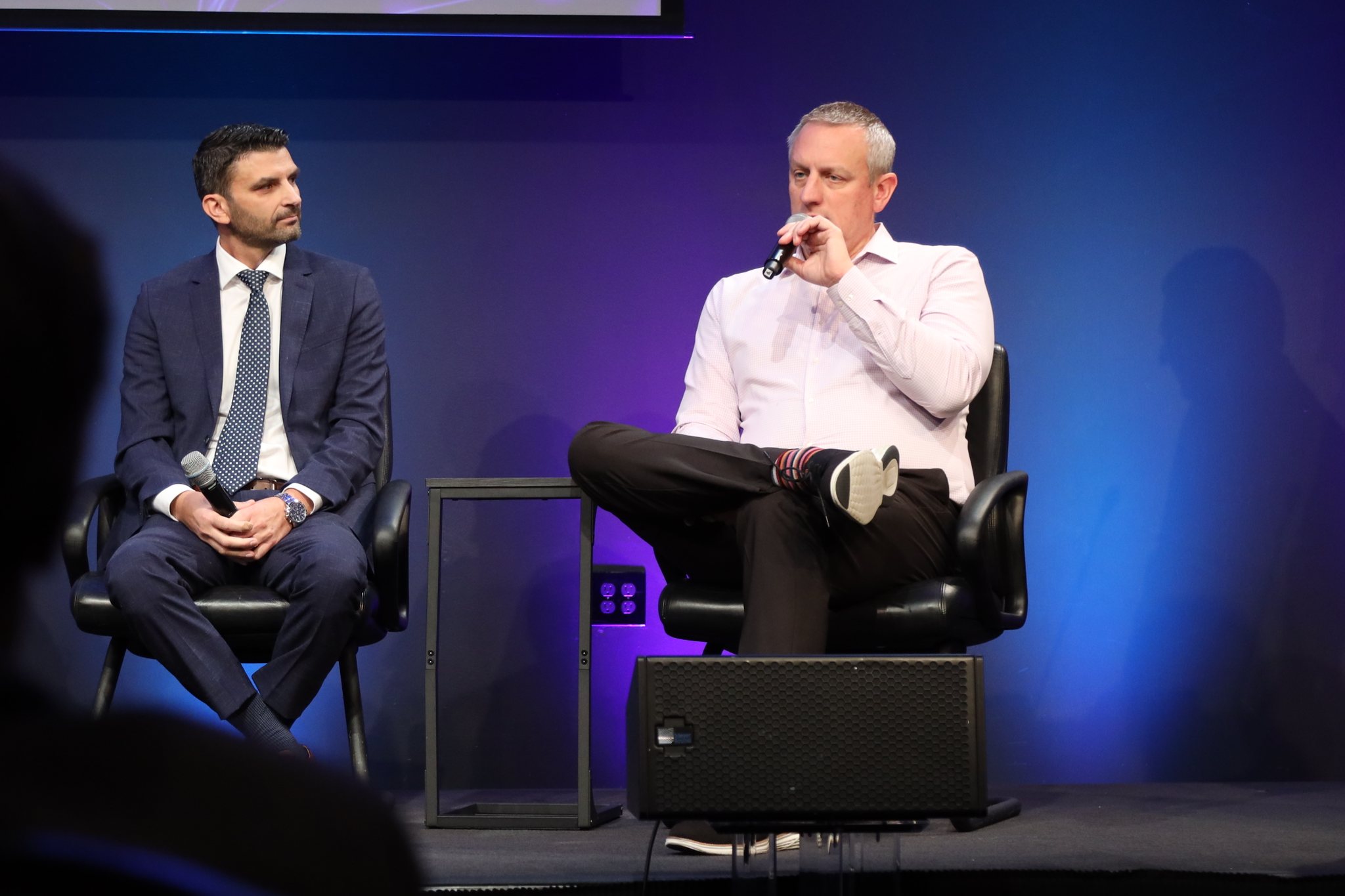 Giovanni D'Aliesio, Steve Good at SVSW 2025
