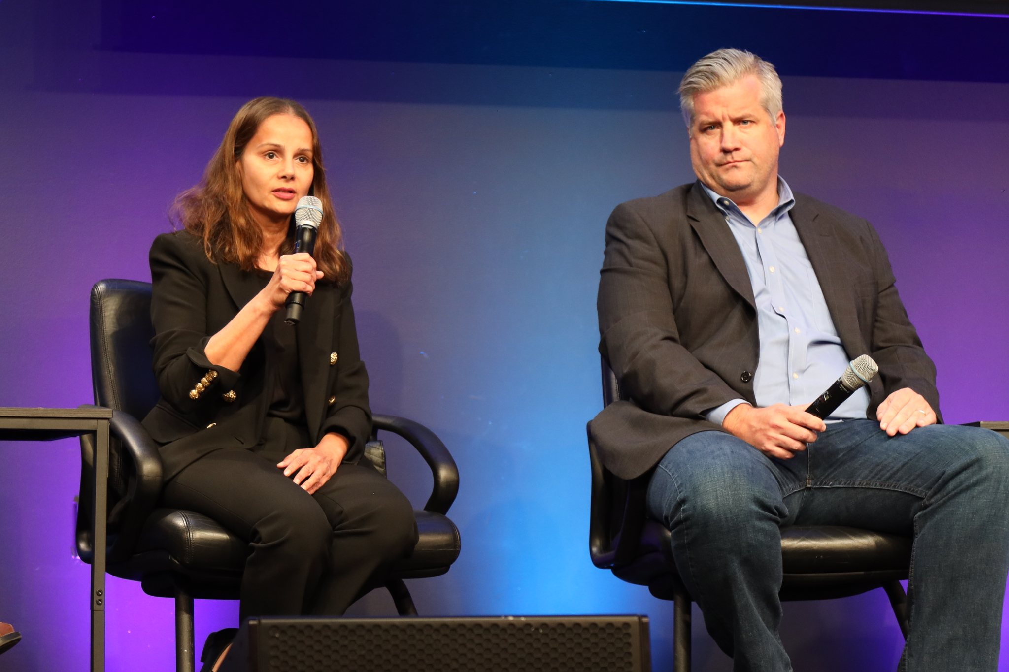 Ryan Conroy, Dee Schwalb at SVSW 2025