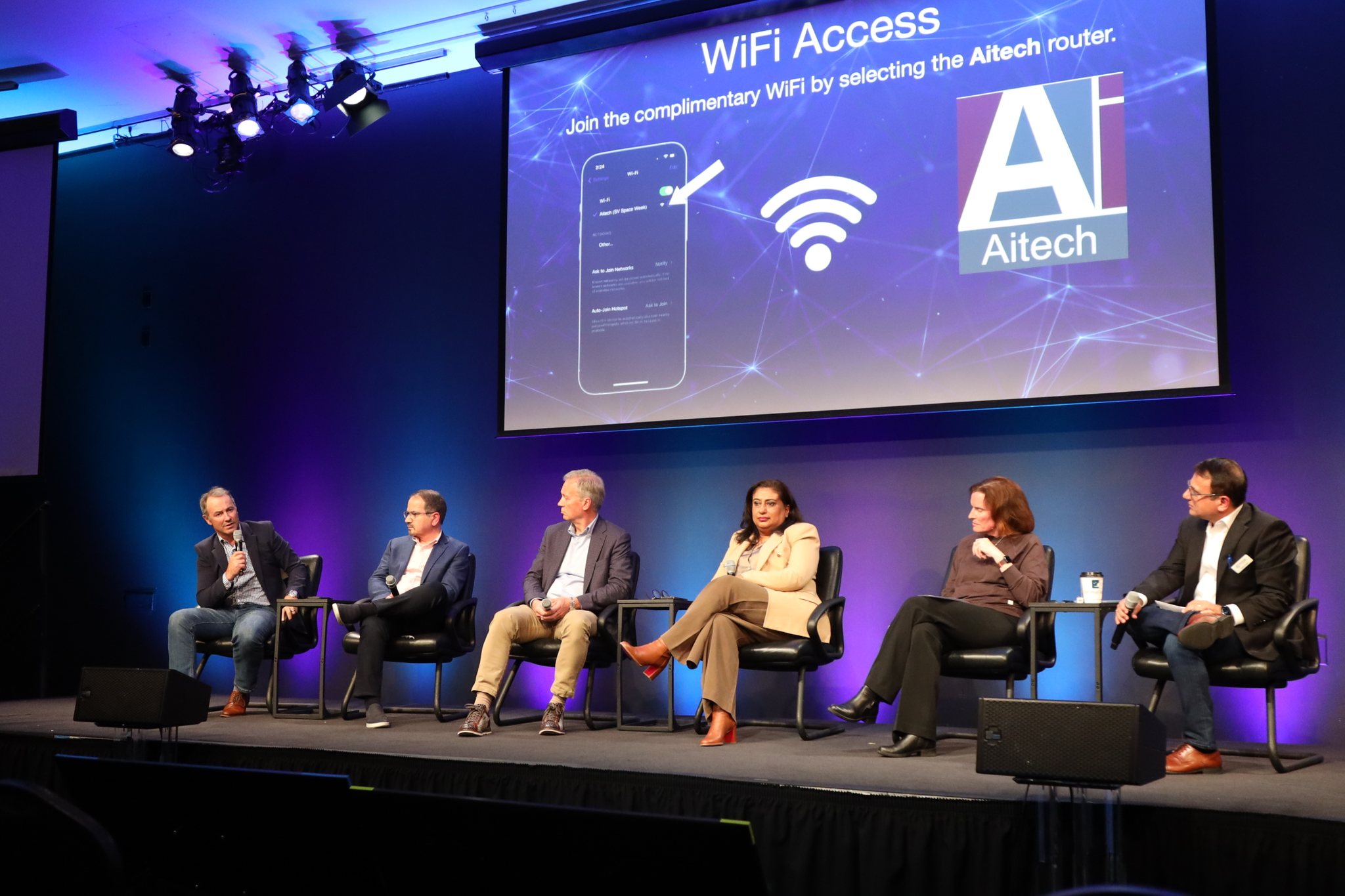 Tina Ghataore, Aashu Virmani, Francis O’Flaherty at SVSW 2025