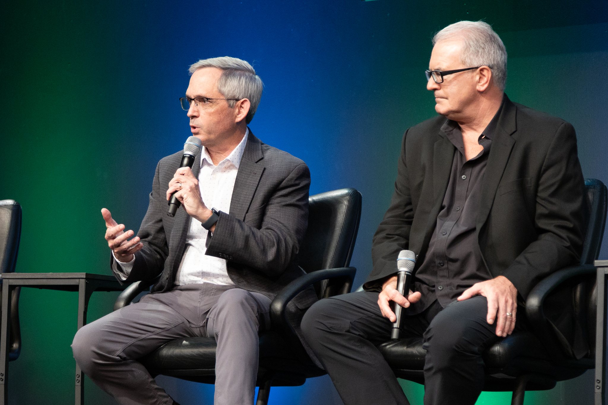 Brig. Gen. (ret) Damon Feltman, Dr. Paul Struhsaker at SVSW 2025