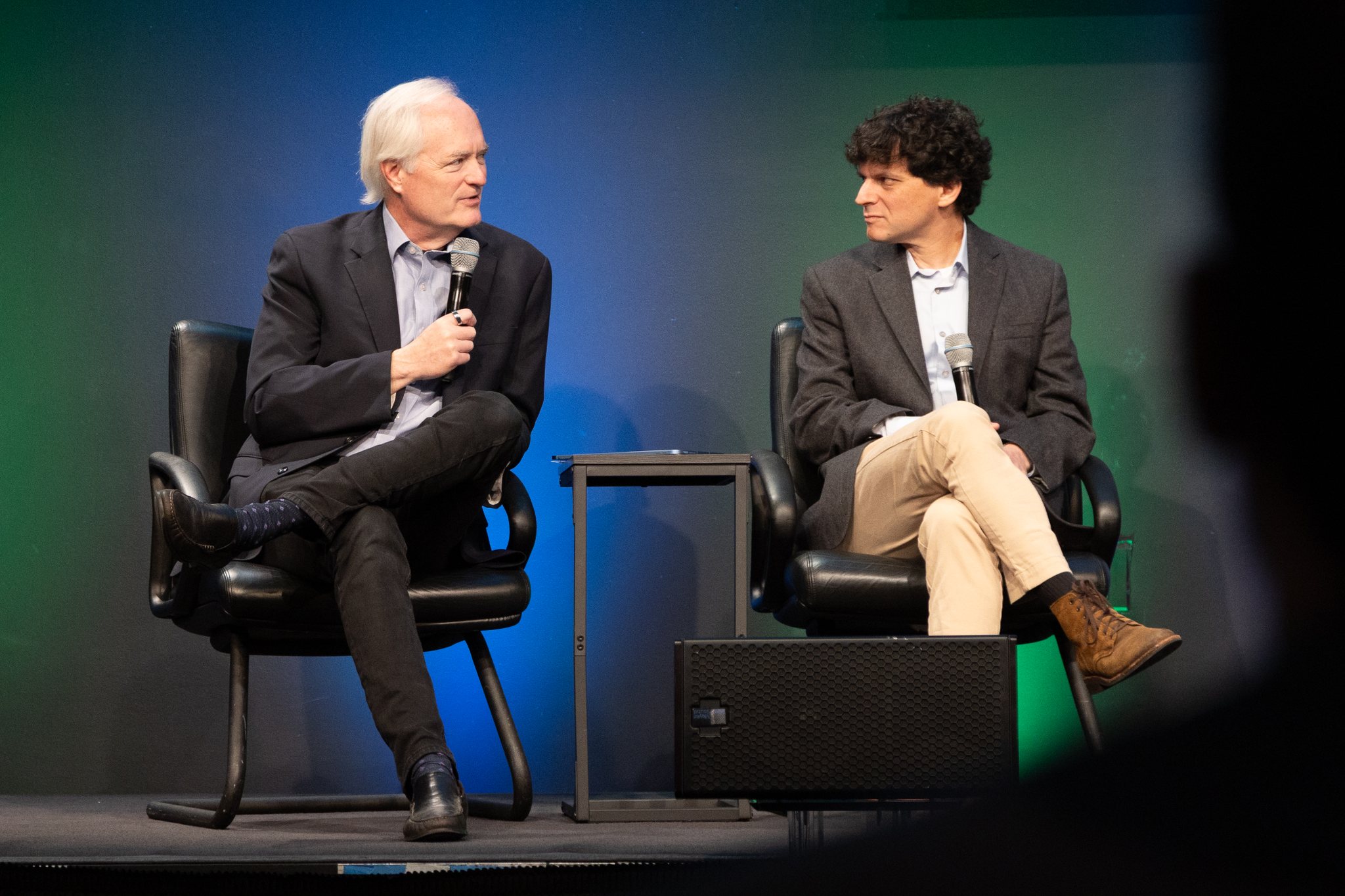 Dr. Alex Saltman, Dr. James Crawford at SVSW 2025