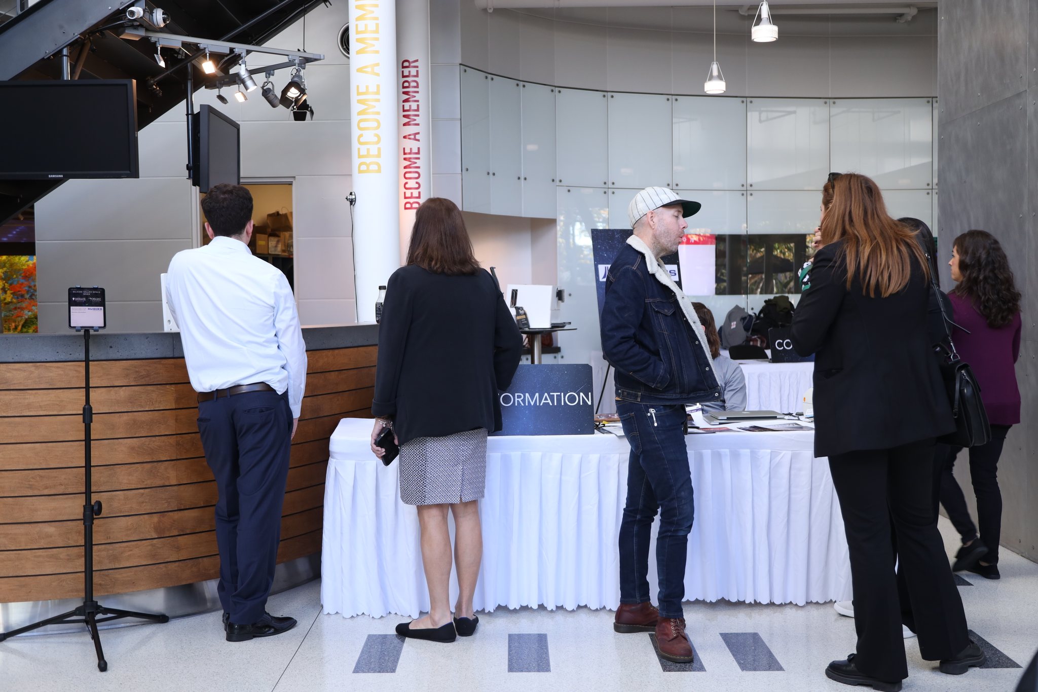 Around the event, Tuesday