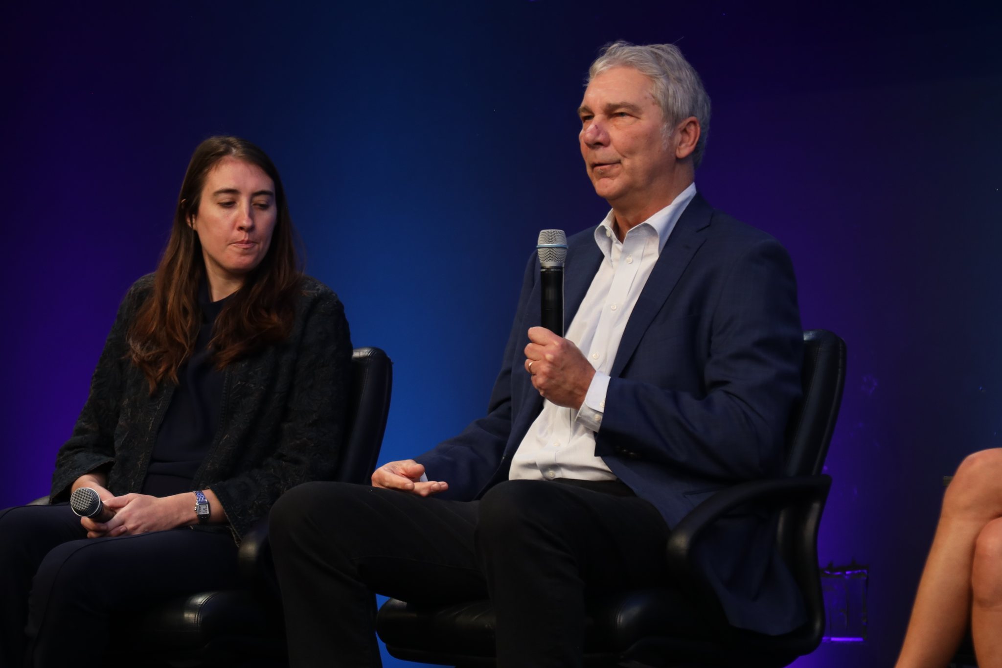 Brooke Stokes, Dr. Tom Cwik at SVSW 2025
