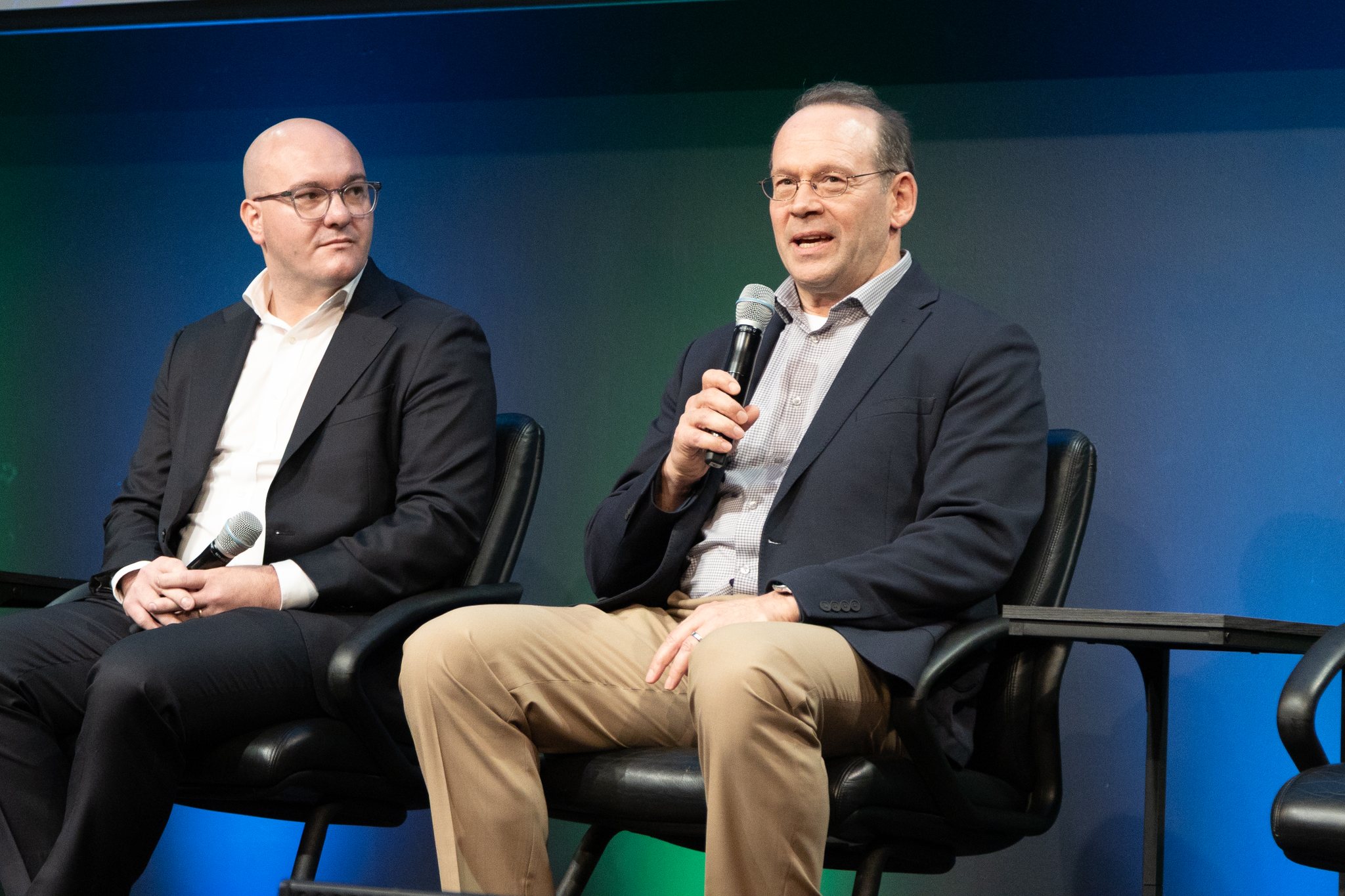 Dr. Robbie Robertson, Ralph Grundler at SVSW 2025