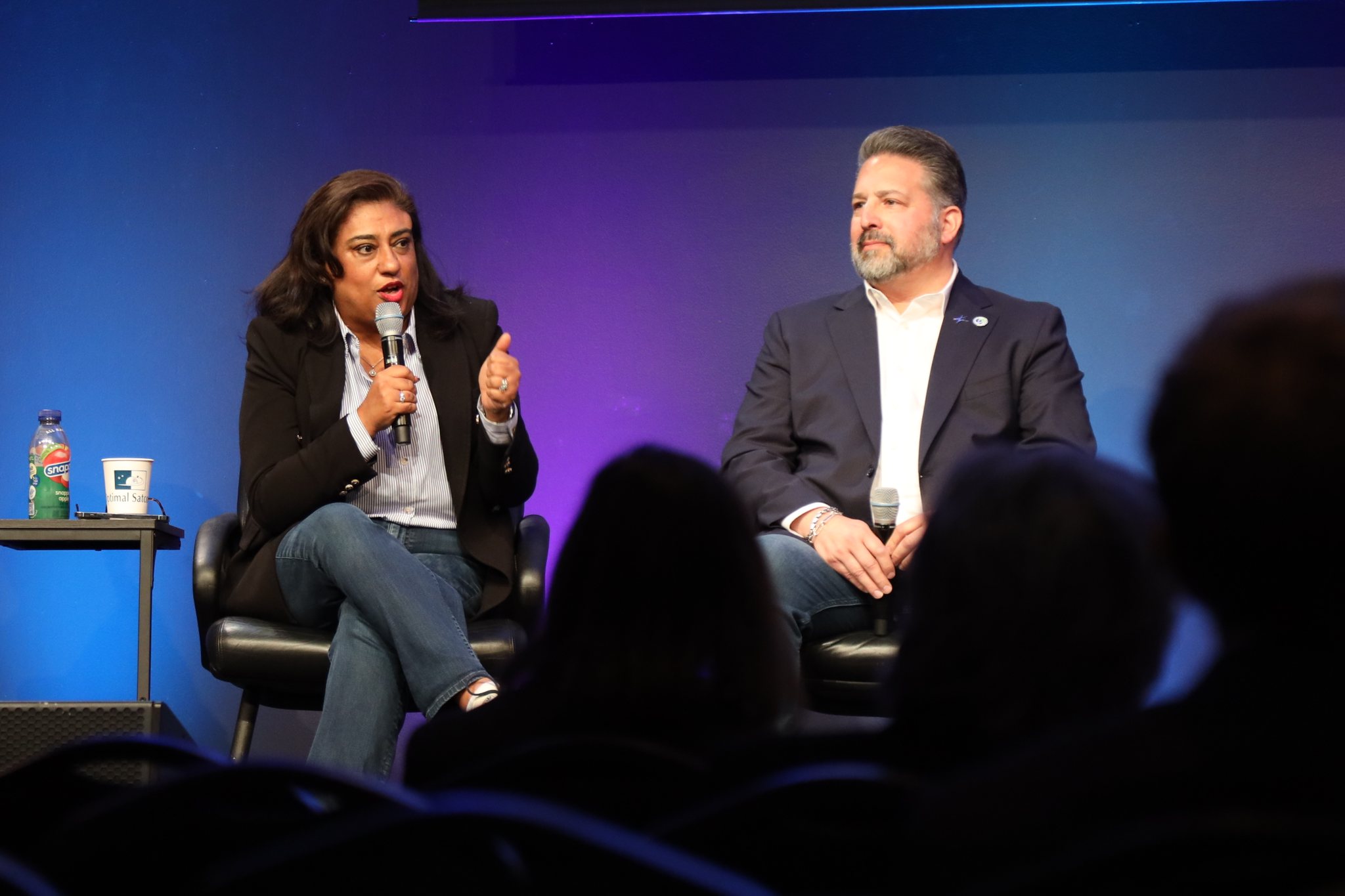 Tina Ghataore, Peter Krauss at SVSW 2025