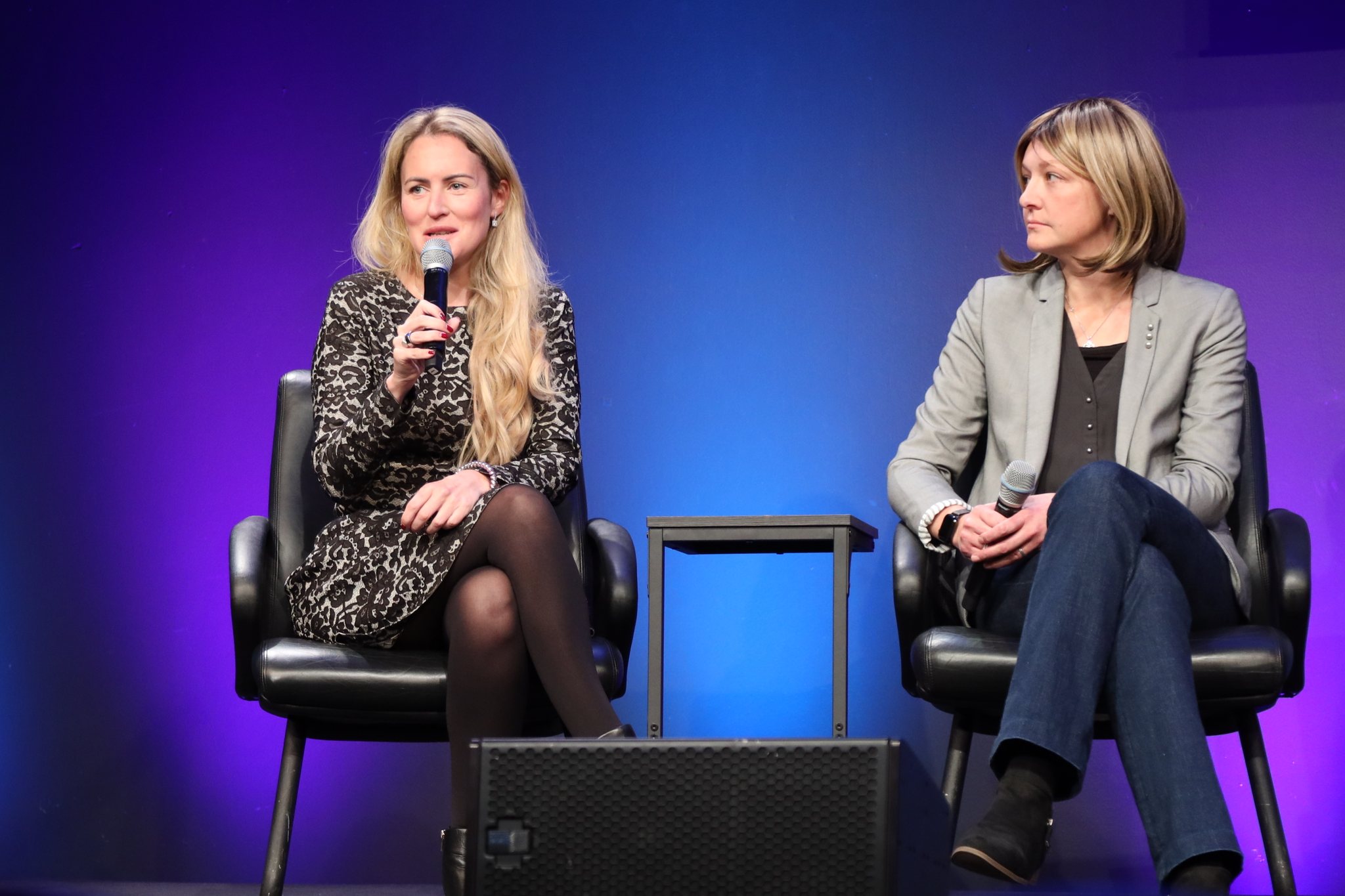 Alexandra Vidyuk, Noemie Vauthelin at SVSW 2025