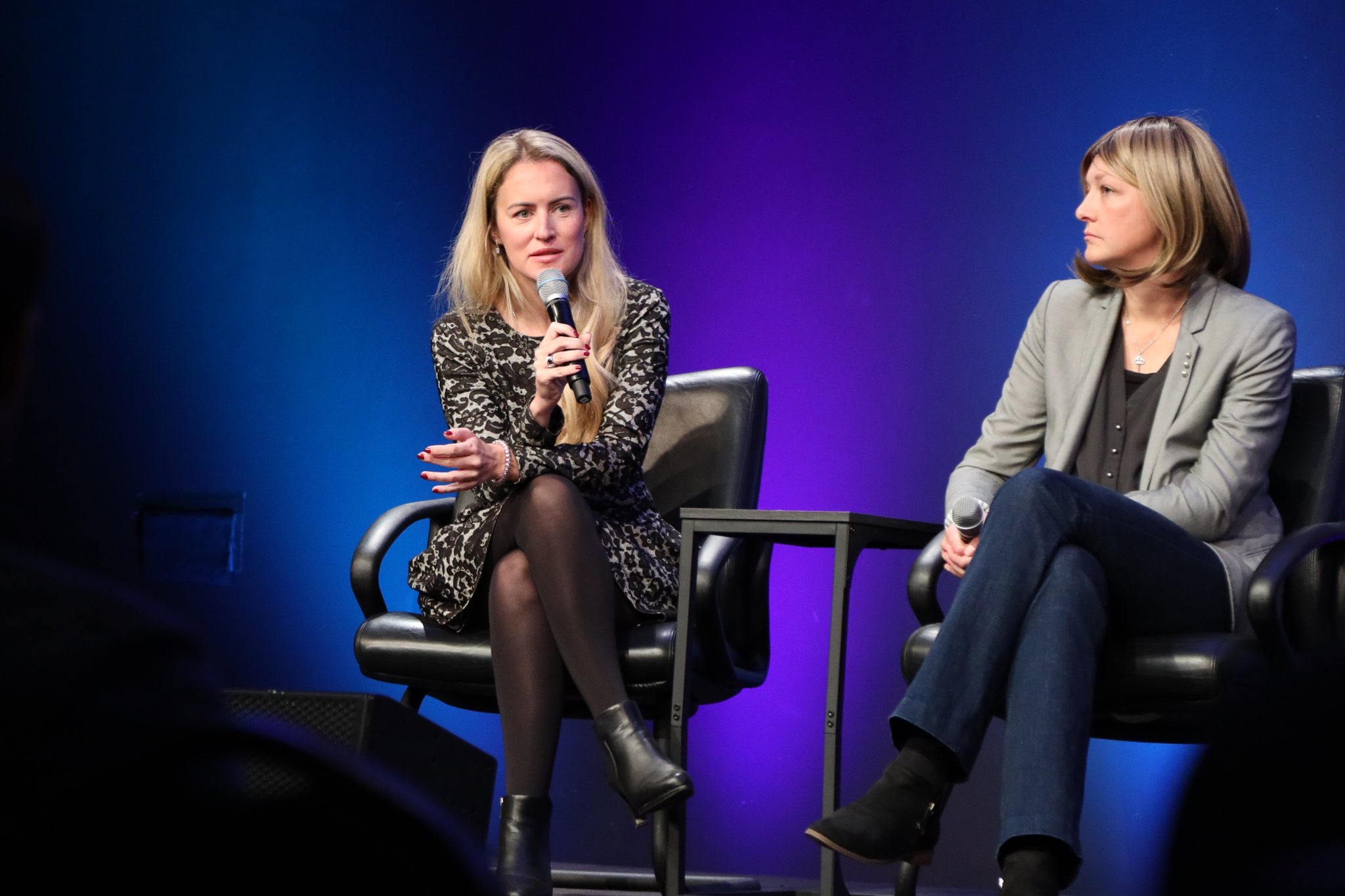 Alexandra Vidyuk, Noemie Vauthelin at SVSW 2025