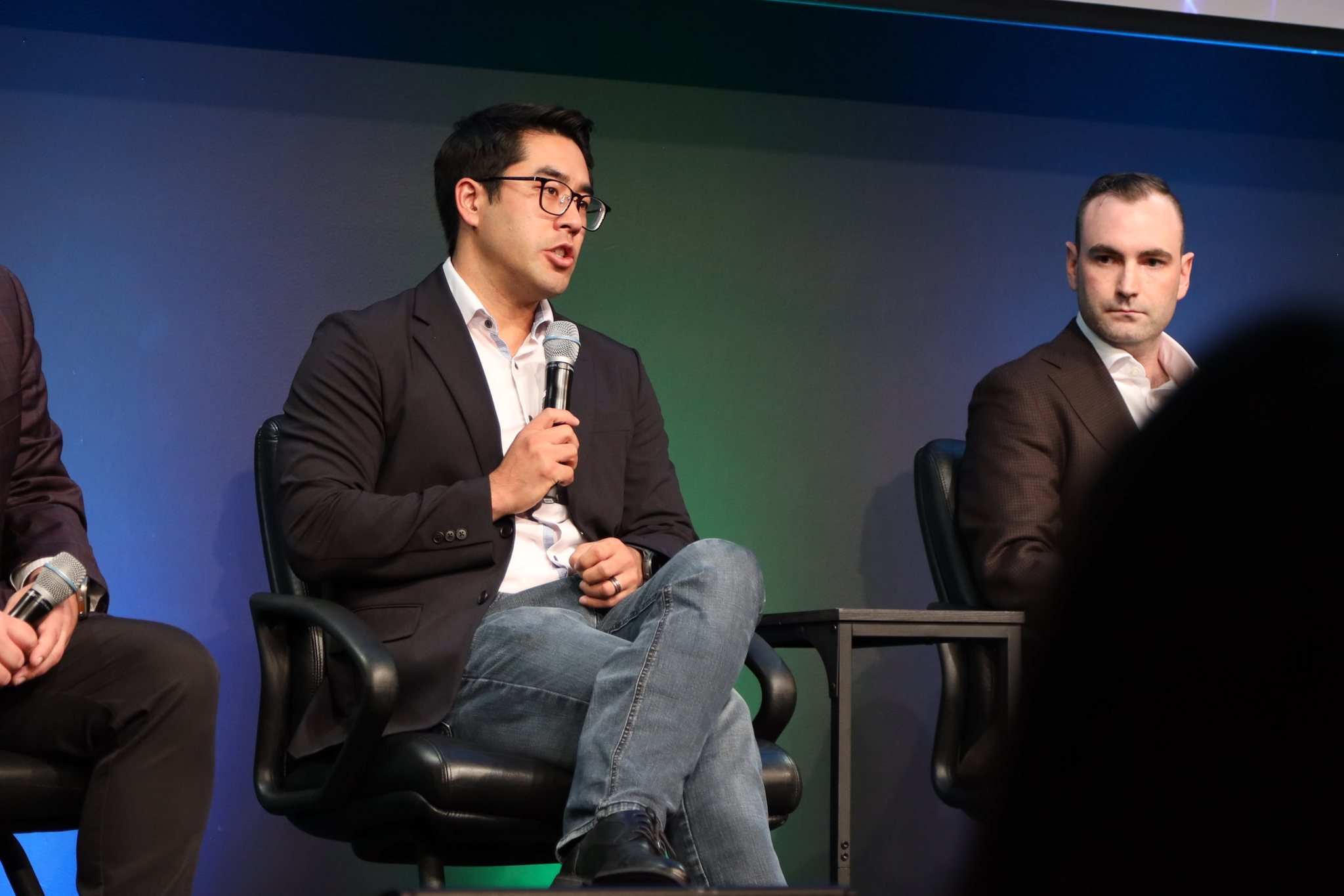 Fletcher Franklin, Rayfe Gaspar-Asaoka at SVSW 2025