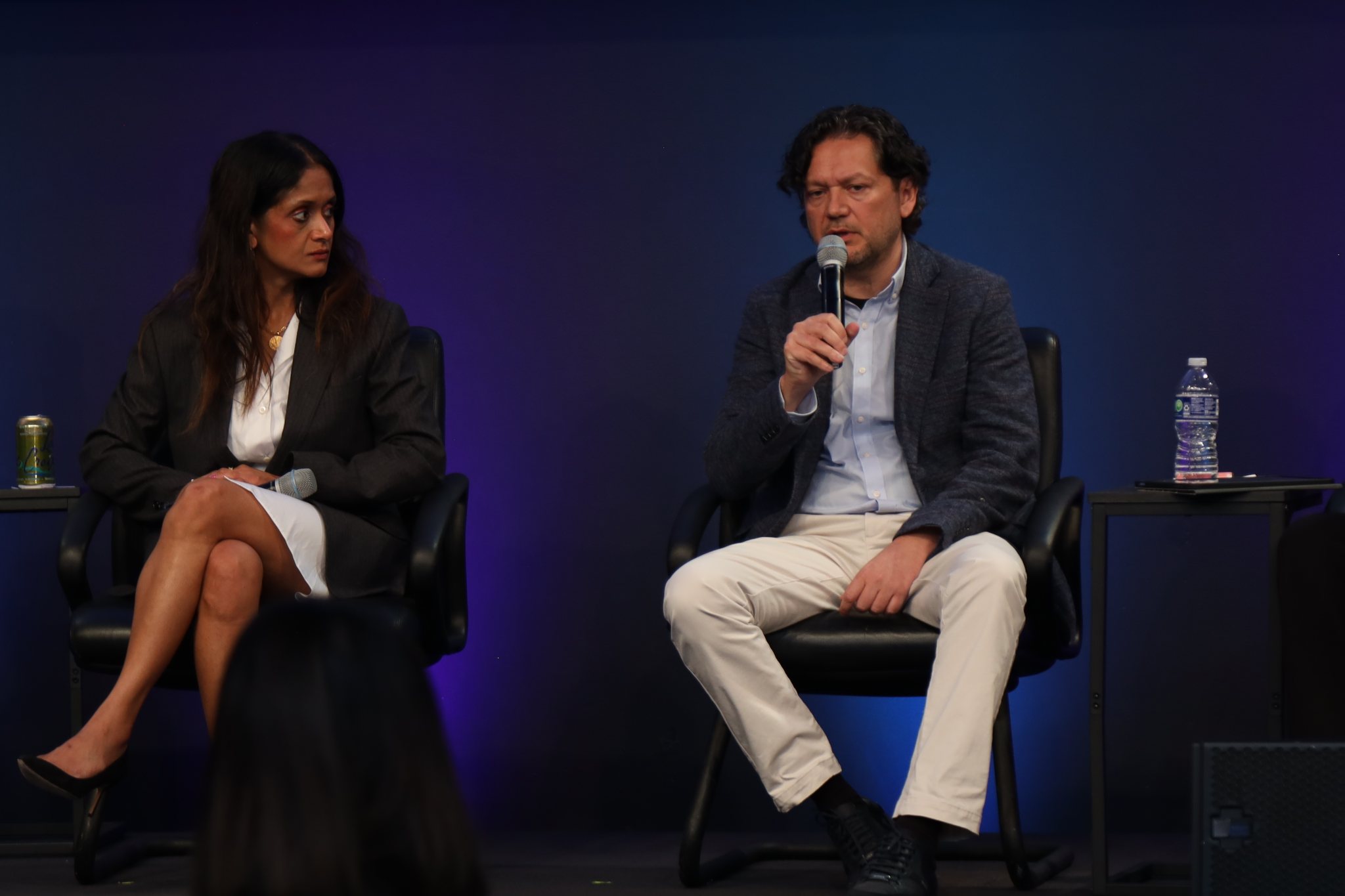 Simone D'Amico, Sita Sonty at SVSW 2025