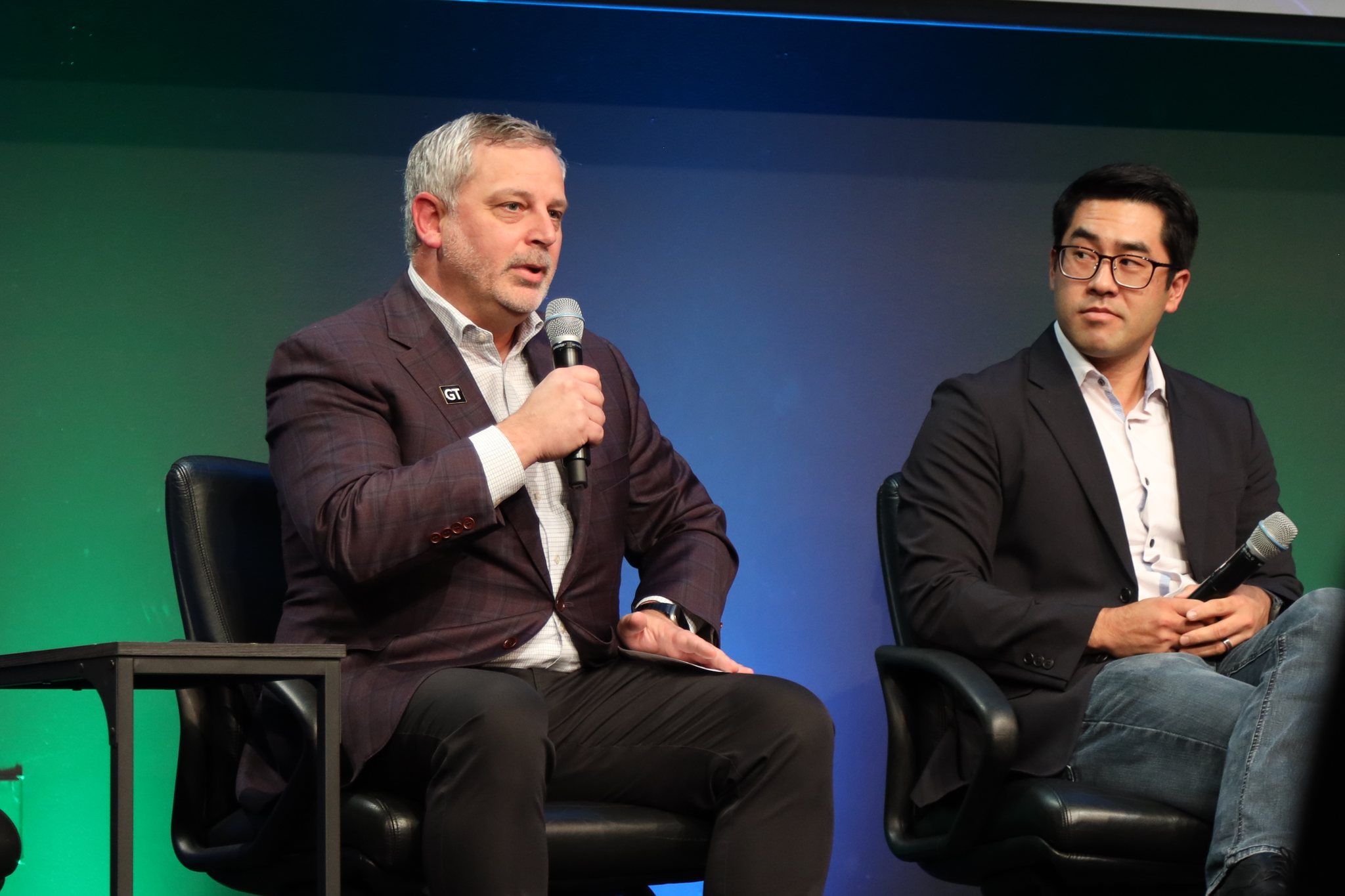 Rayfe Gaspar-Asaoka, Jeff Chiow at SVSW 2025