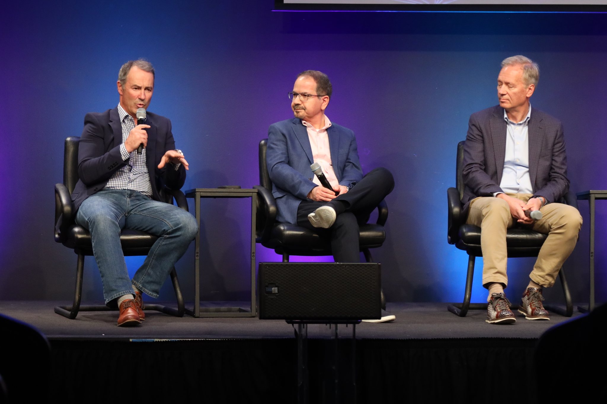 Mohammad Marashi, Francis O’Flaherty, Jeff Huggins at SVSW 2025