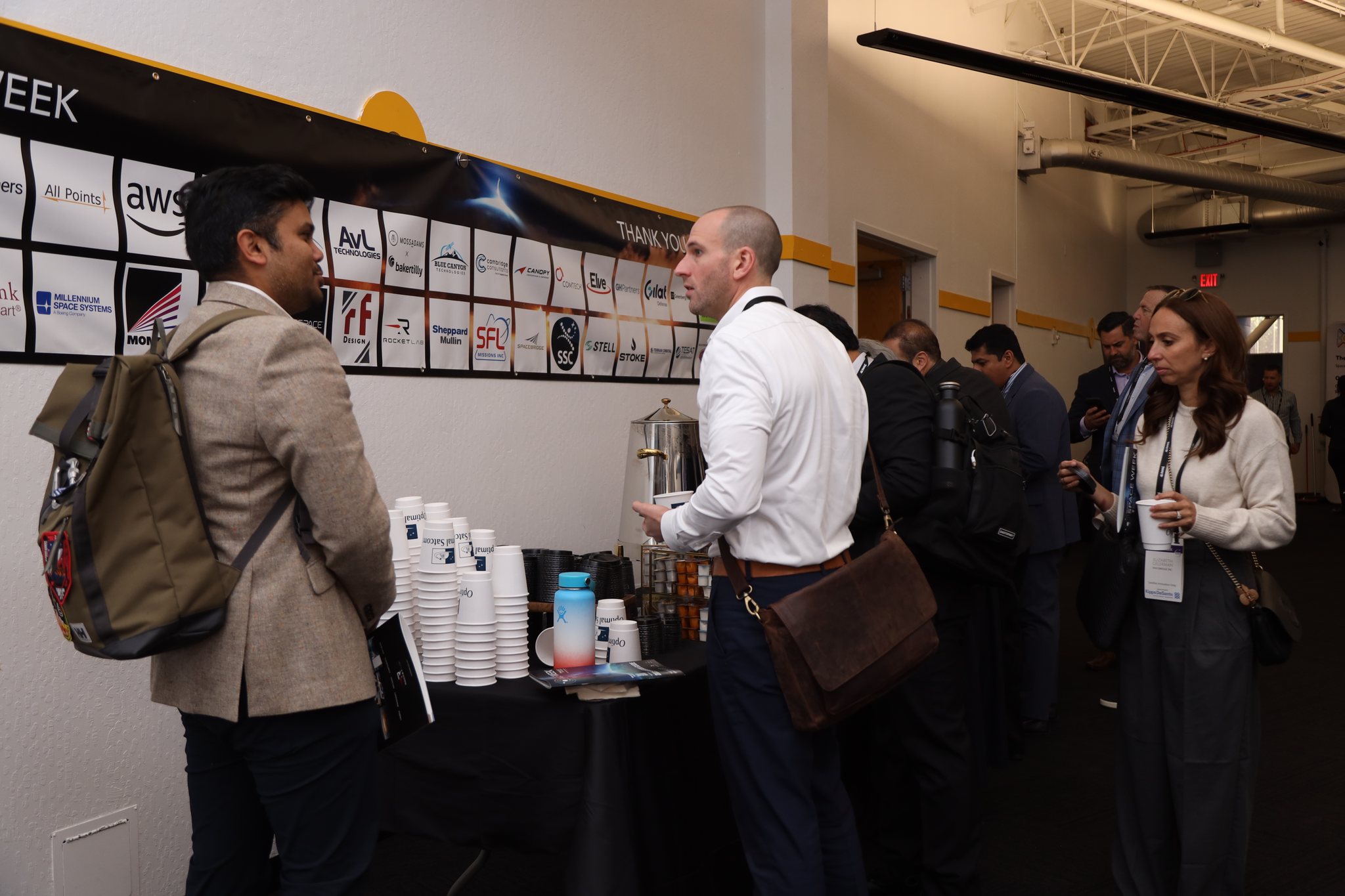 Around the event, Tuesday