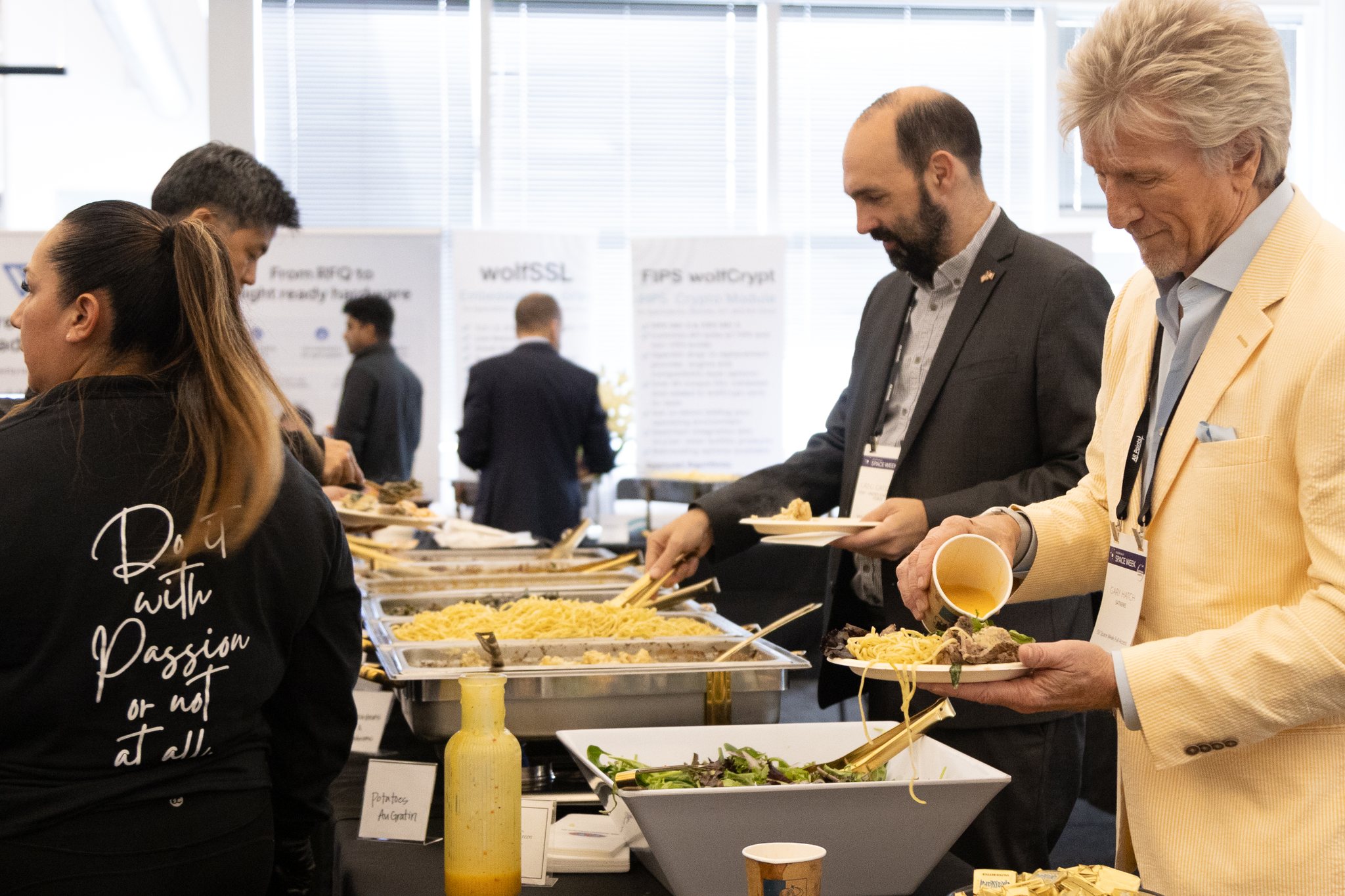Around the event, Thursday
