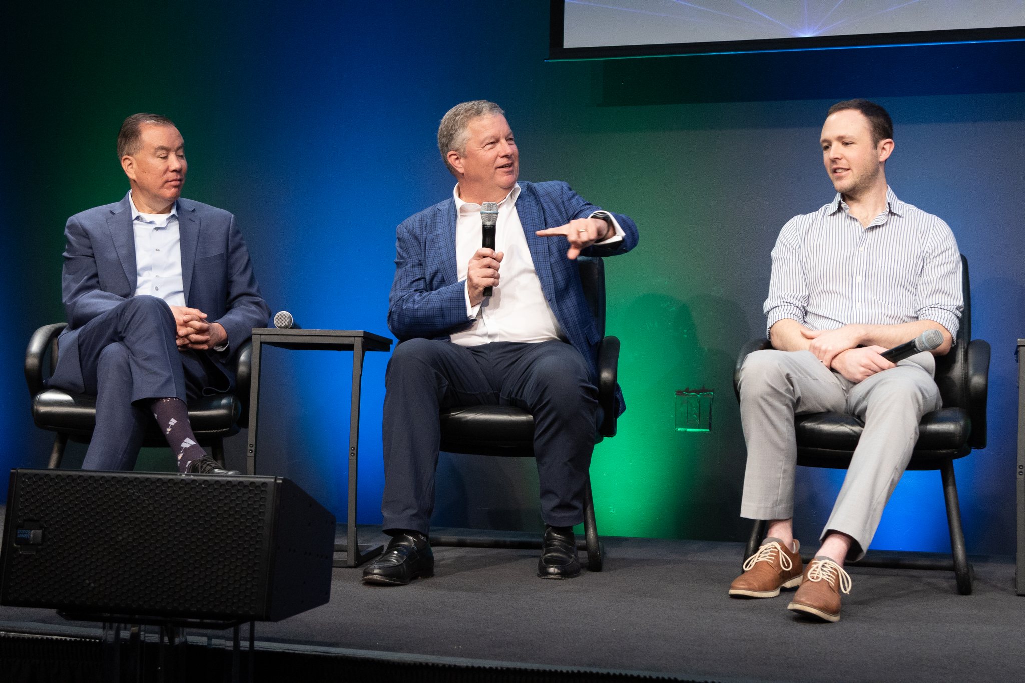 Dr. Max Holliday, John Rood, Richard Rademacher at SVSW 2025