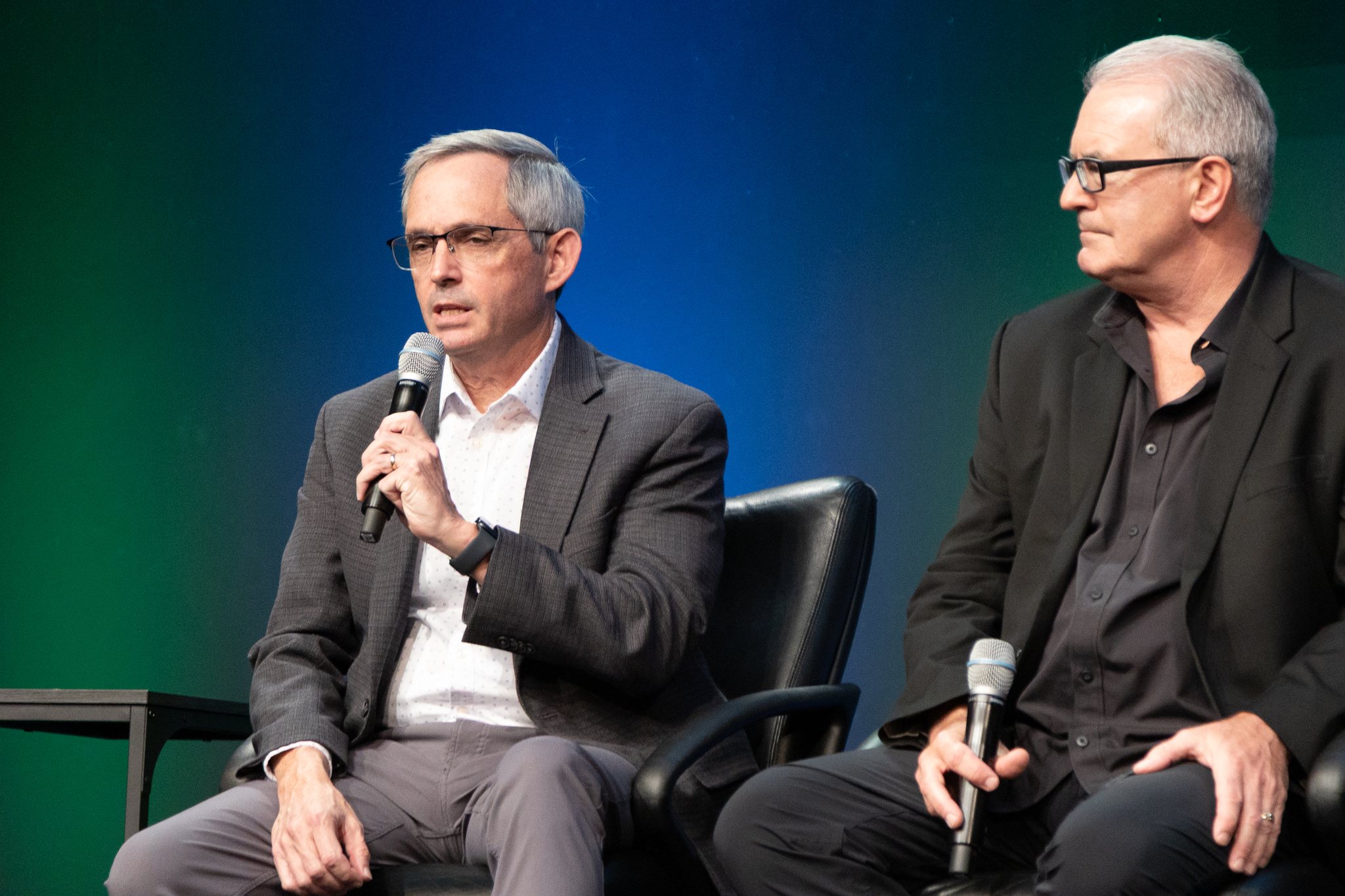 Brig. Gen. (ret) Damon Feltman, Dr. Paul Struhsaker at SVSW 2025