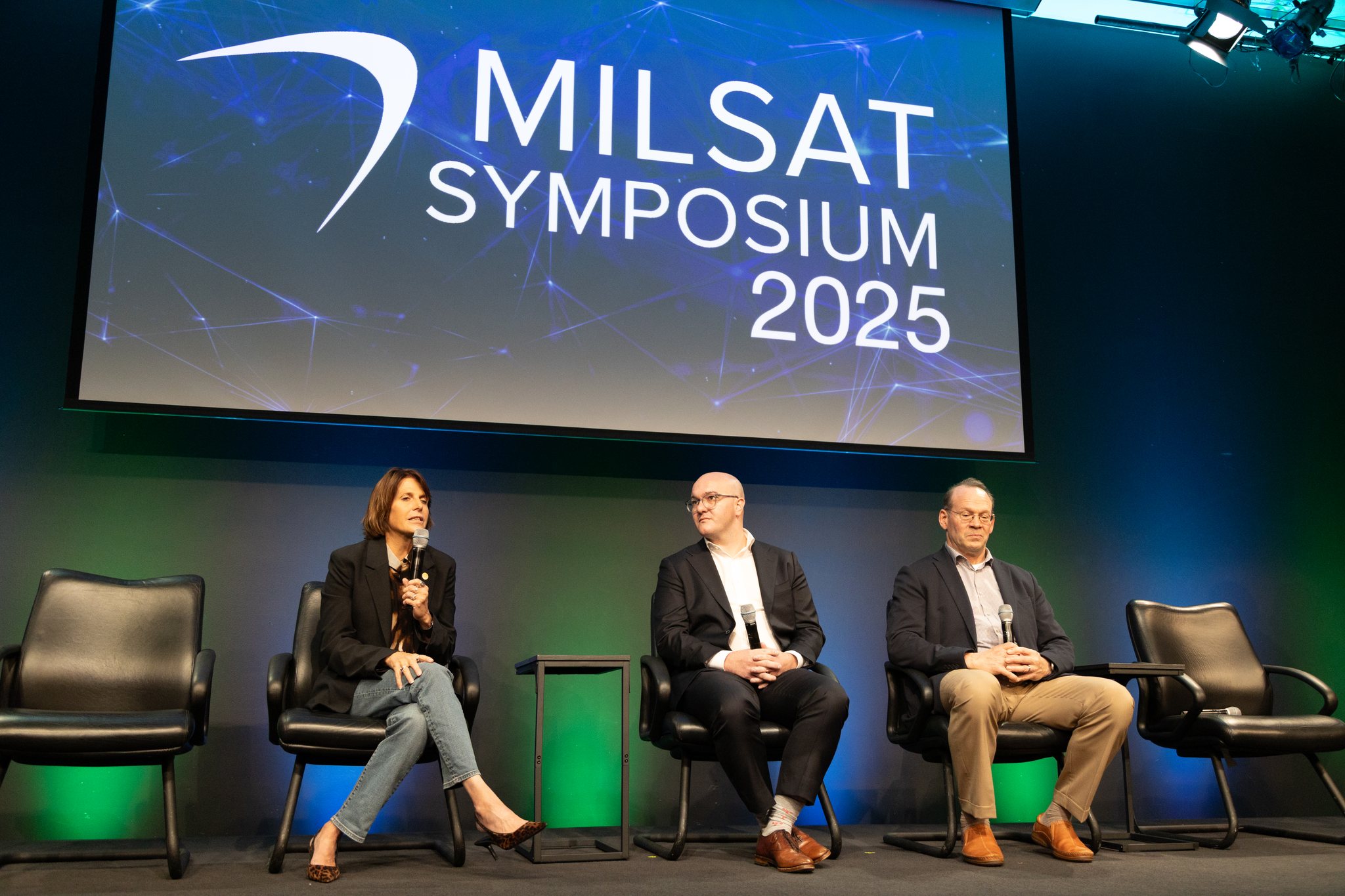 Ralph Grundler, Dr. Robbie Robertson, Maj. Gen. (ret) Kimberly Crider at SVSW 2025