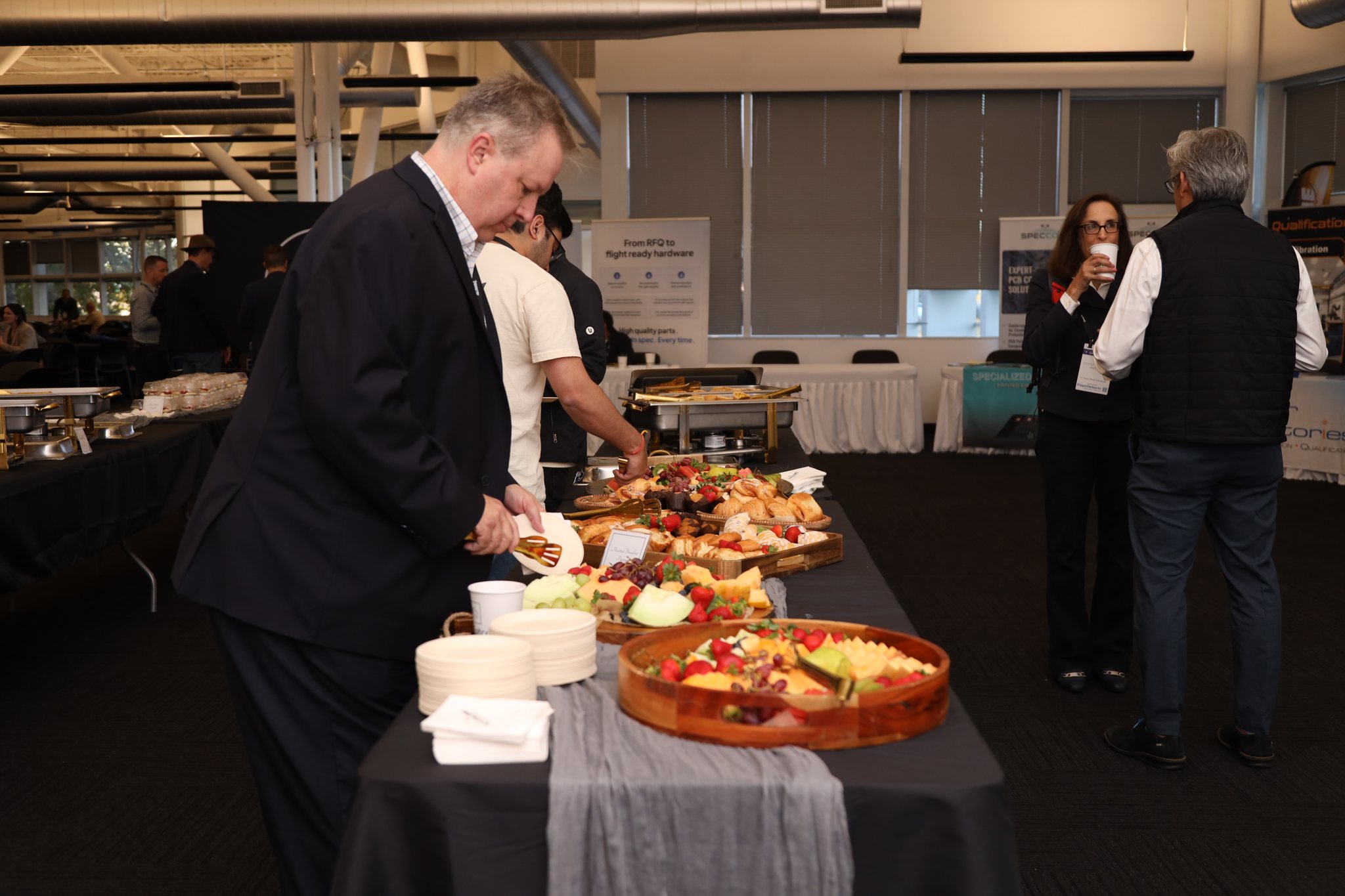 Around the event, Tuesday