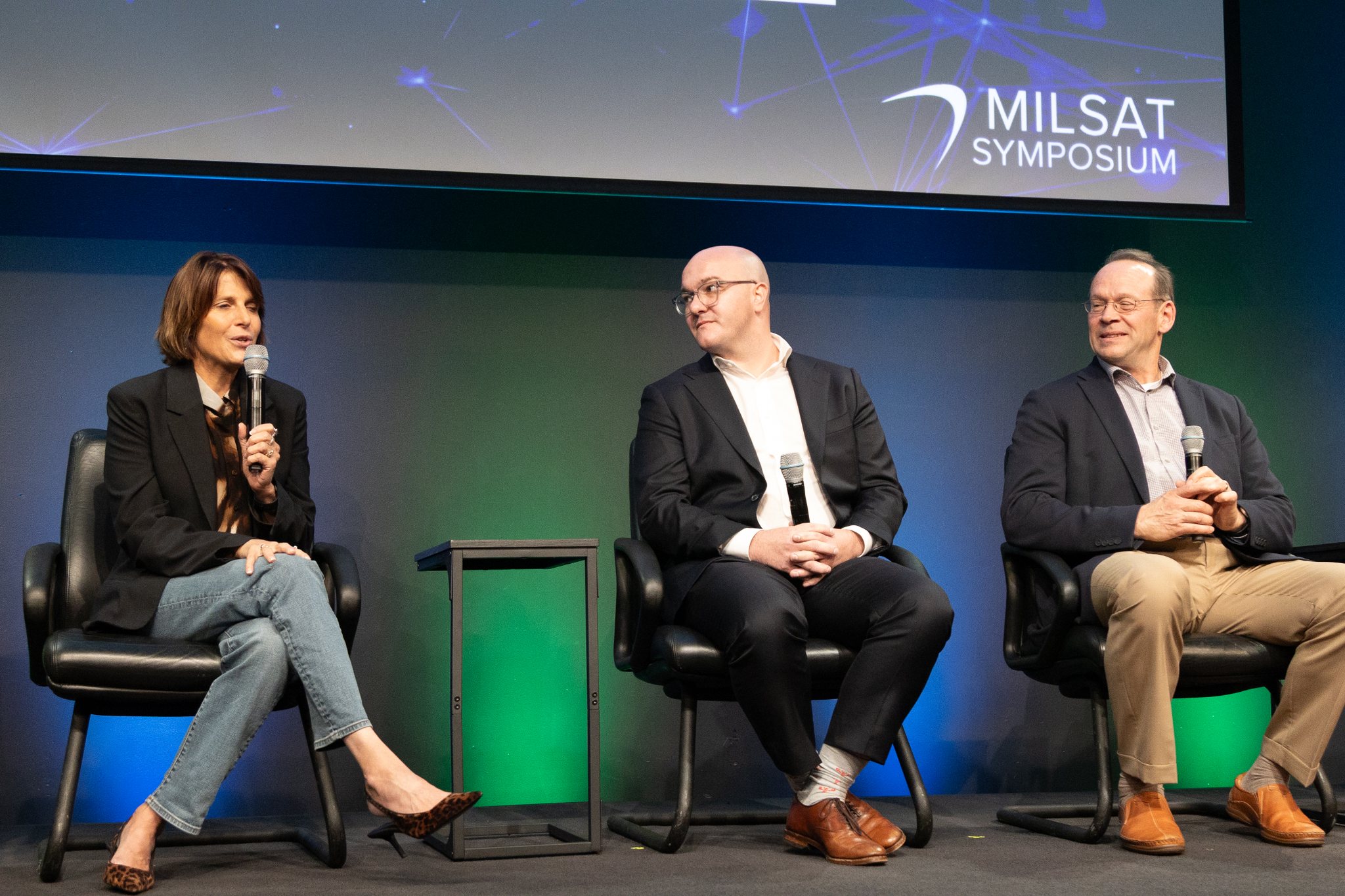 Ralph Grundler, Dr. Robbie Robertson, Maj. Gen. (ret) Kimberly Crider at SVSW 2025