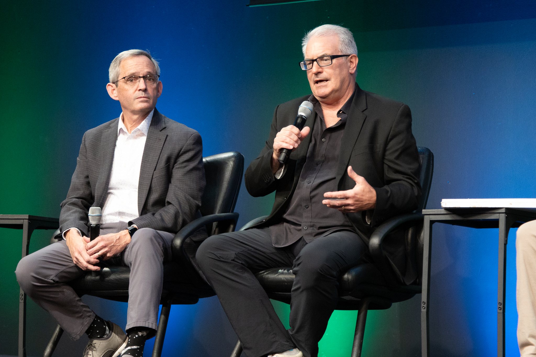 Brig. Gen. (ret) Damon Feltman, Dr. Paul Struhsaker at SVSW 2025