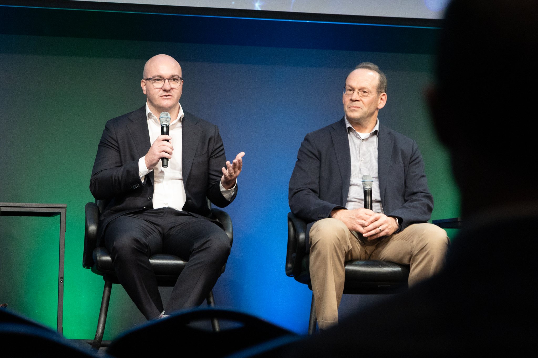 Dr. Robbie Robertson, Ralph Grundler at SVSW 2025