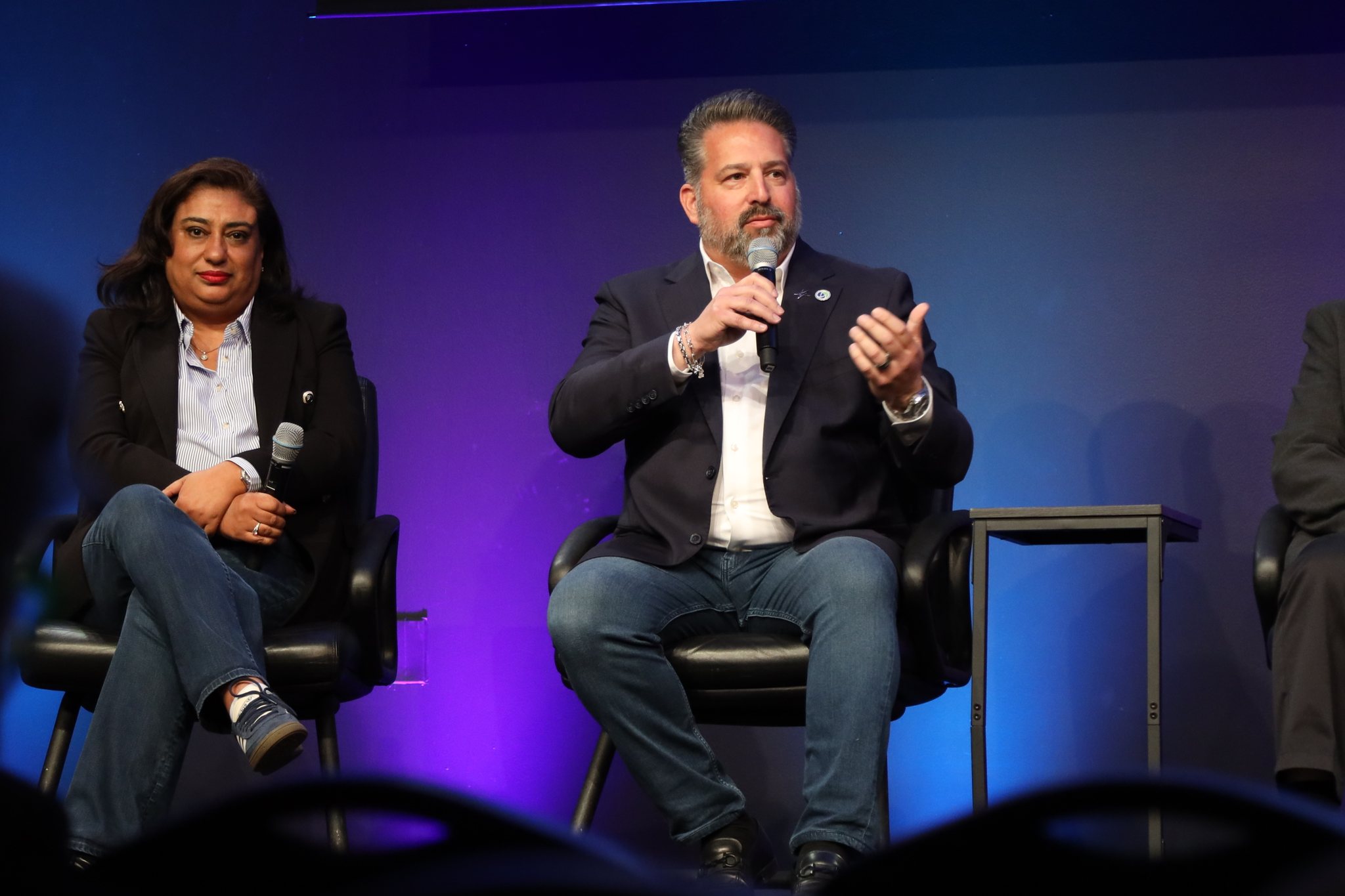 Tina Ghataore, Peter Krauss at SVSW 2025