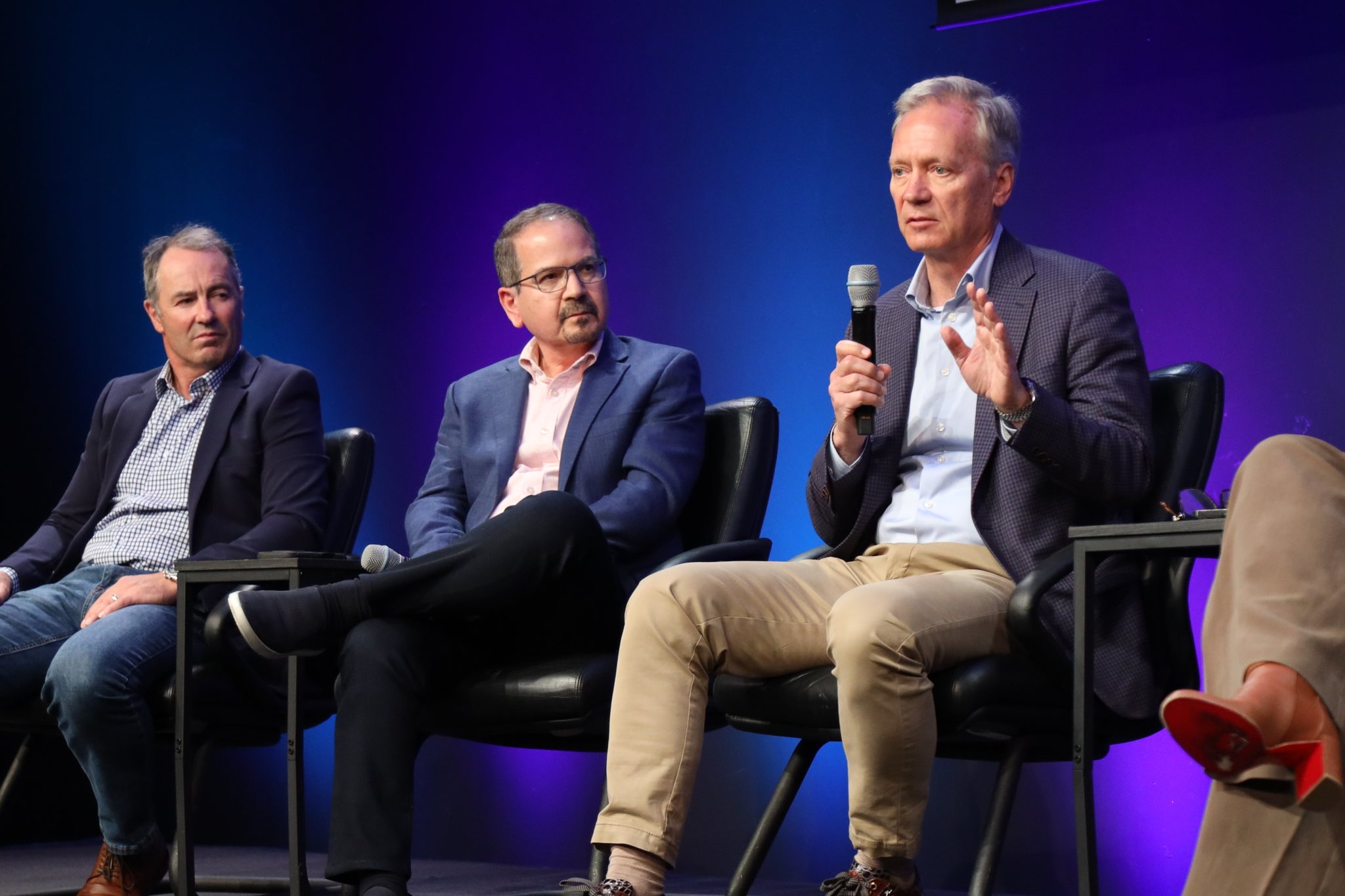 Mohammad Marashi, Francis O’Flaherty, Jeff Huggins at SVSW 2025