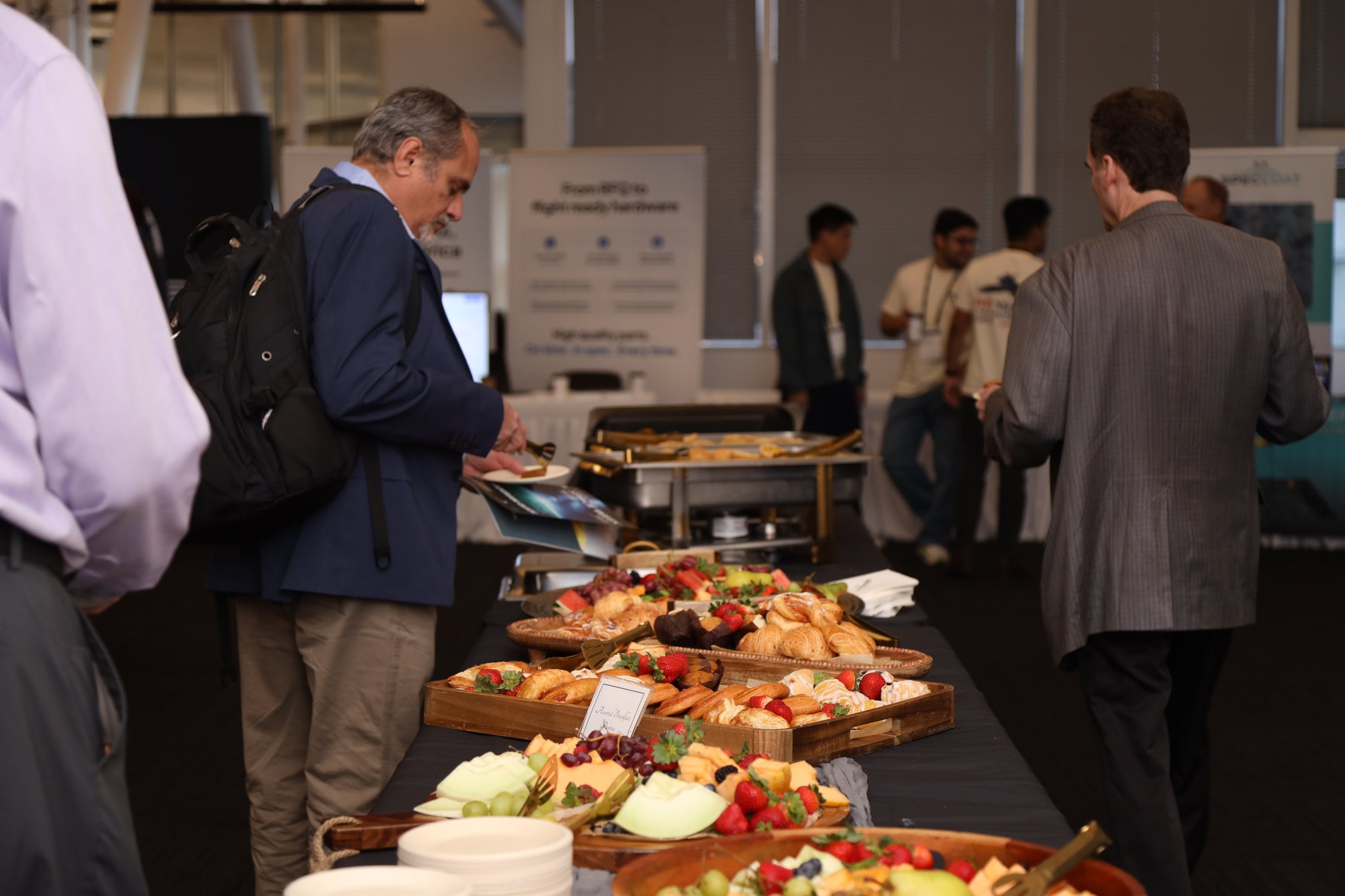 Around the event, Tuesday